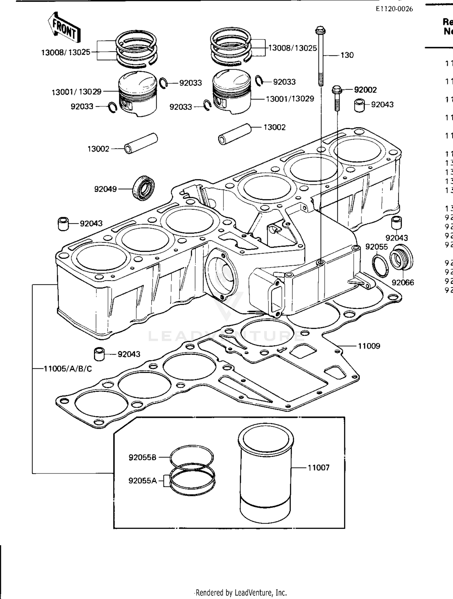 CYLINDER/PISTONS
