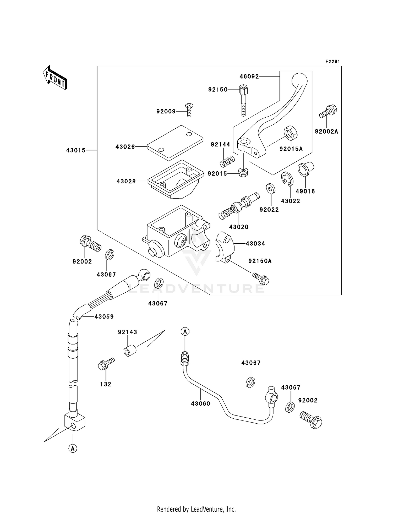 FRONT MASTER CYLINDER