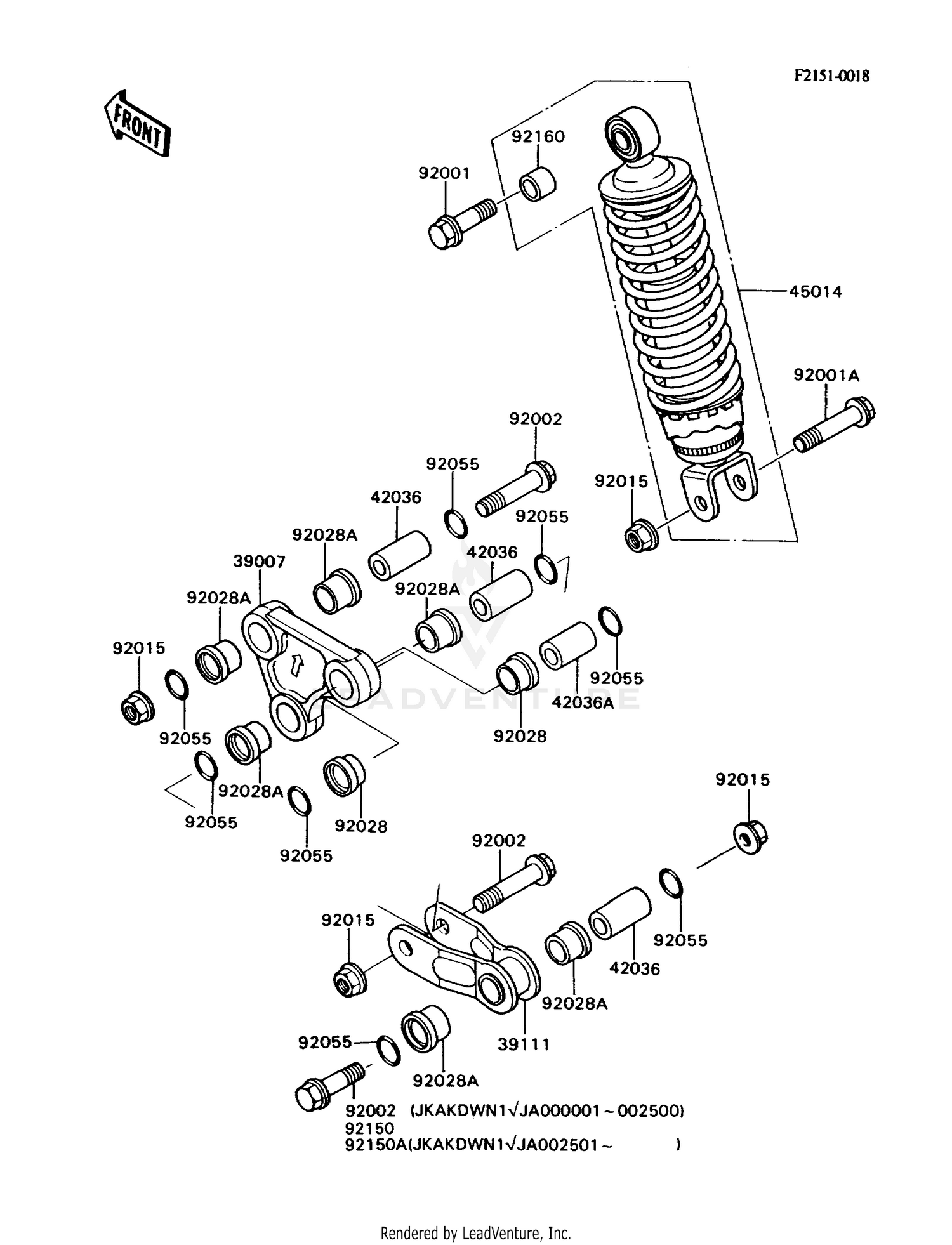 SUSPENSION/SHOCK ABSORBER