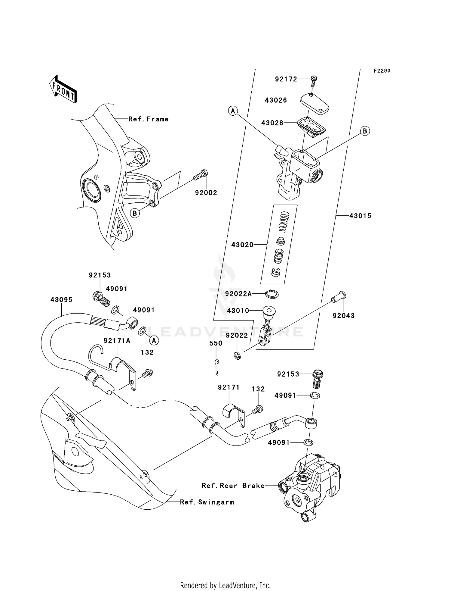 REAR MASTER CYLINDER