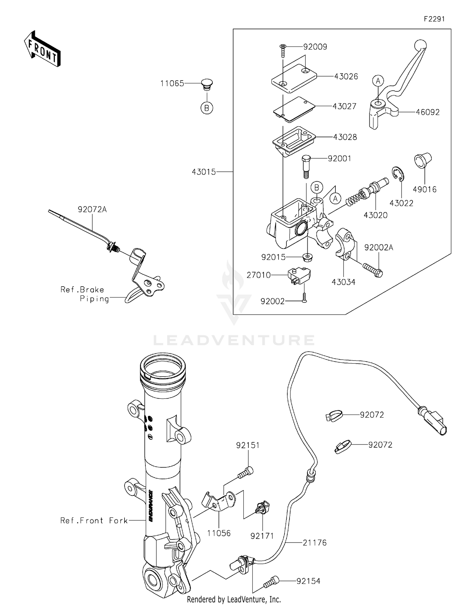 Front Master Cylinder
