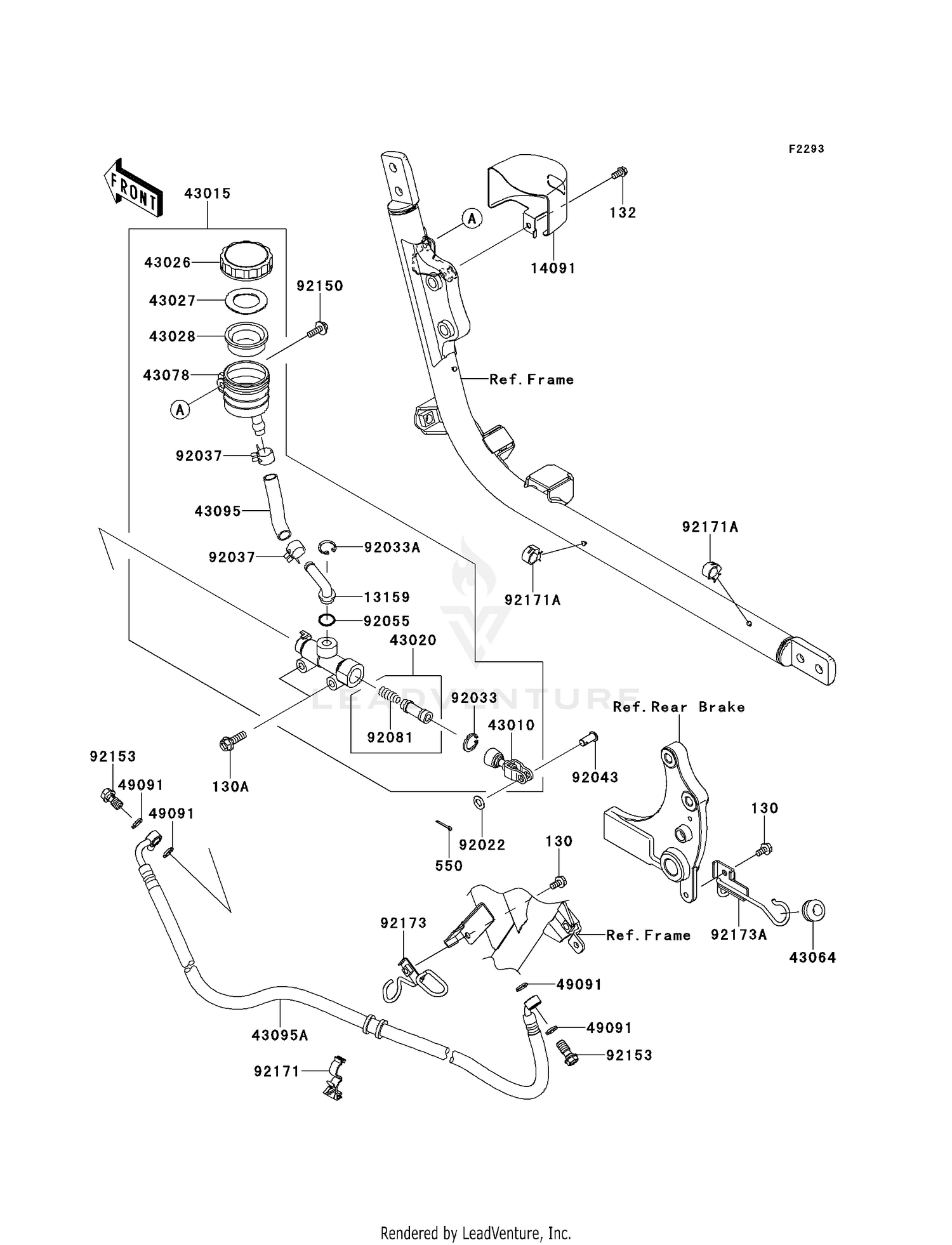 REAR MASTER CYLINDER