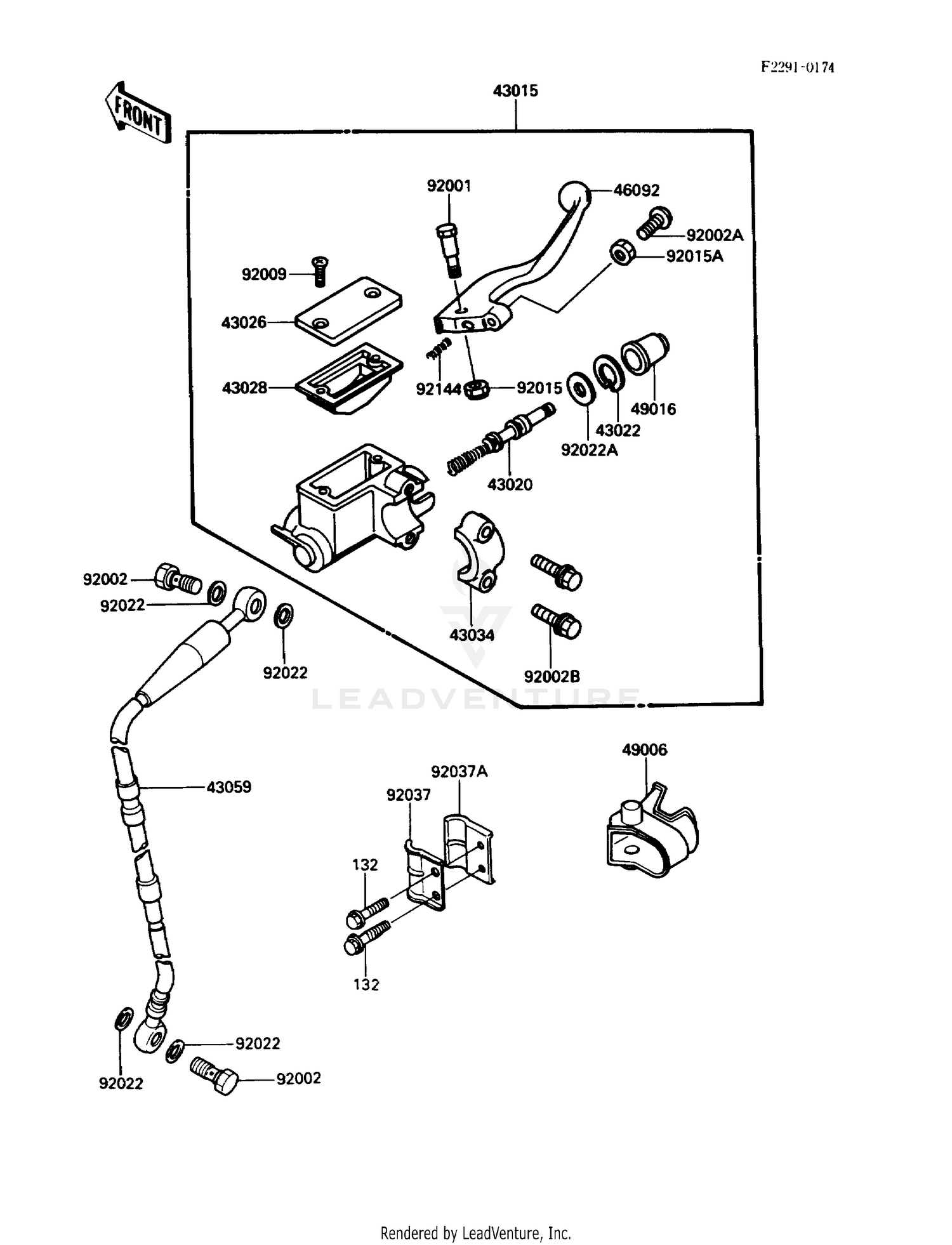 FRONT MASTER CYLINDER