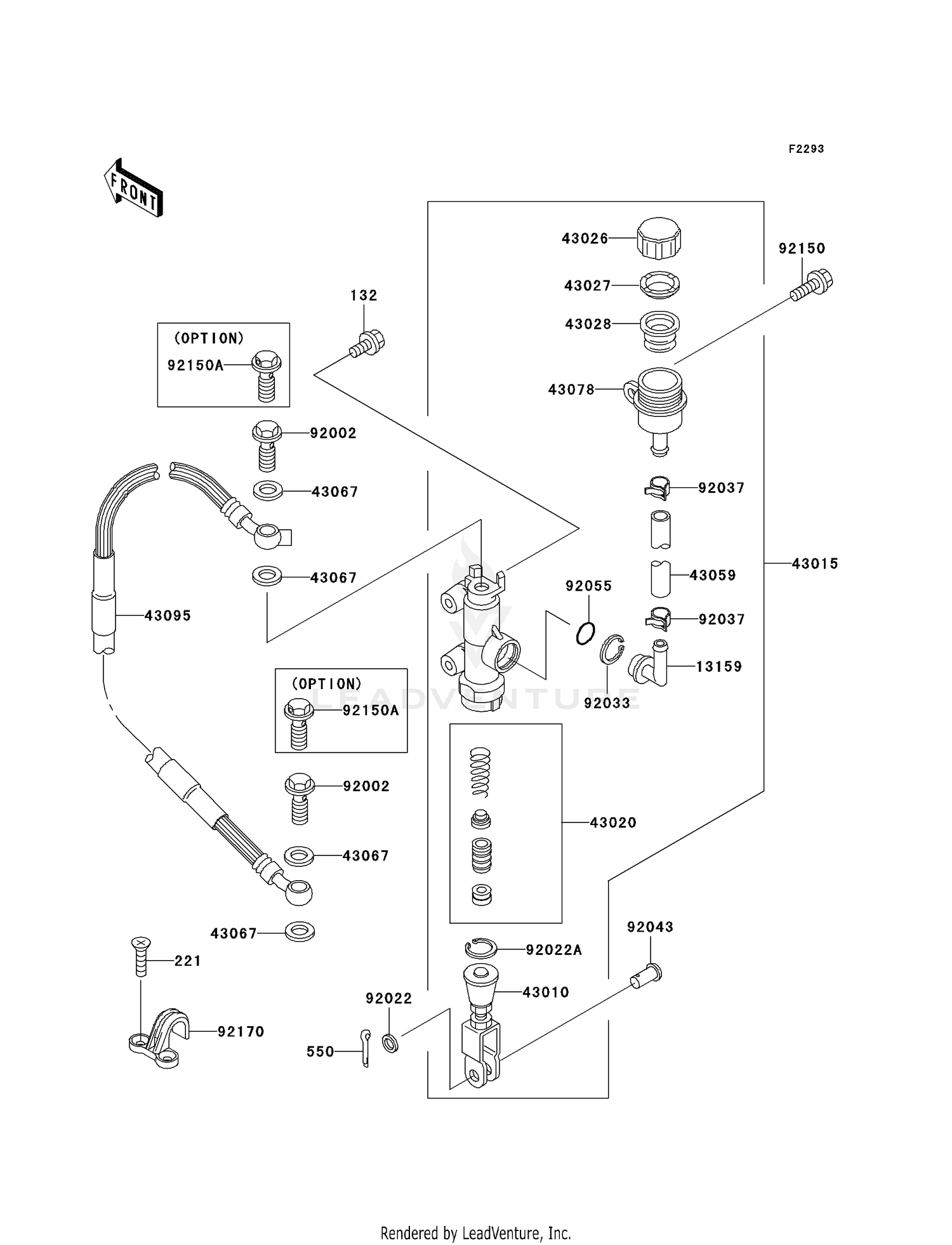 REAR MASTER CYLINDER