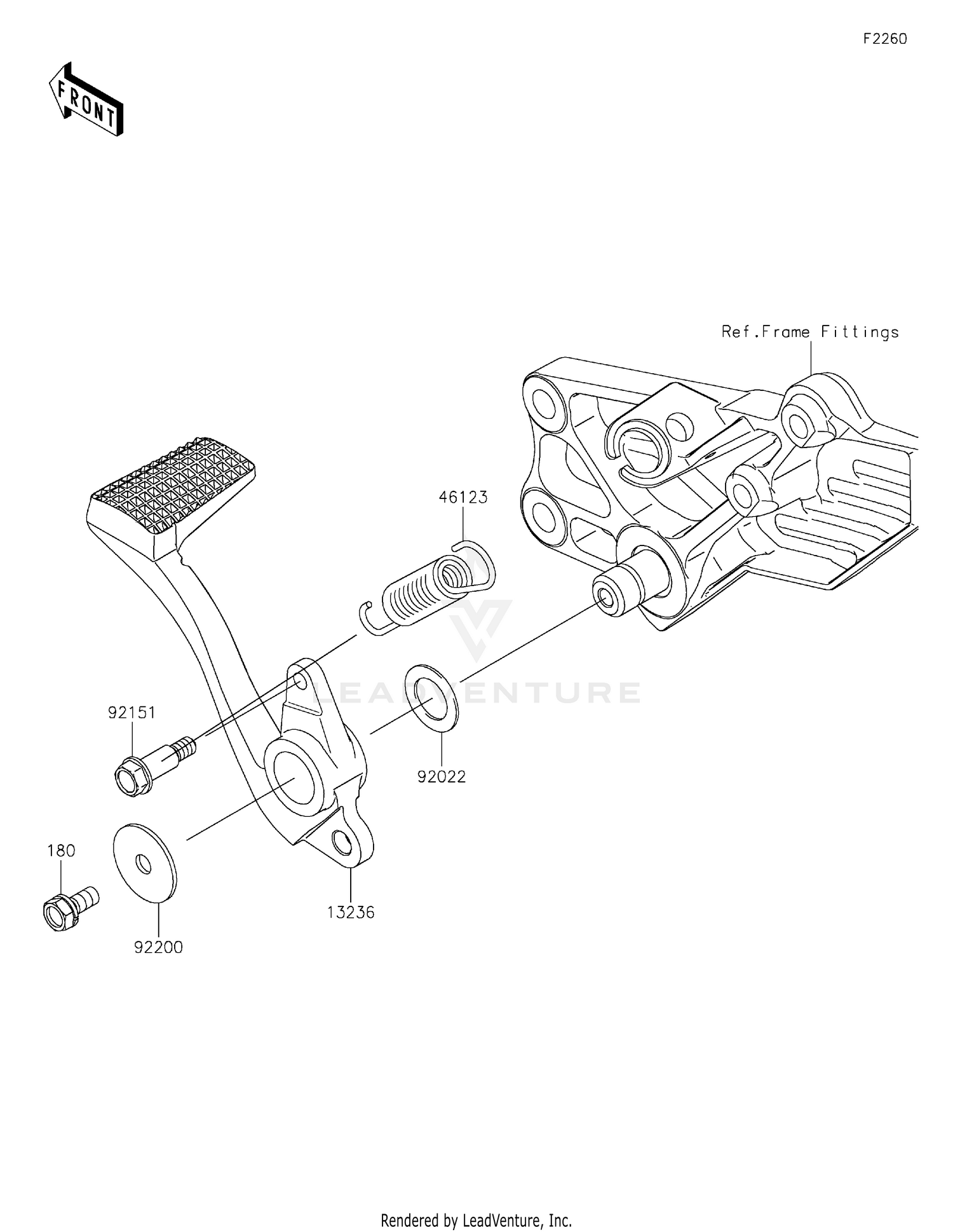 Brake Pedal/Torque Link
