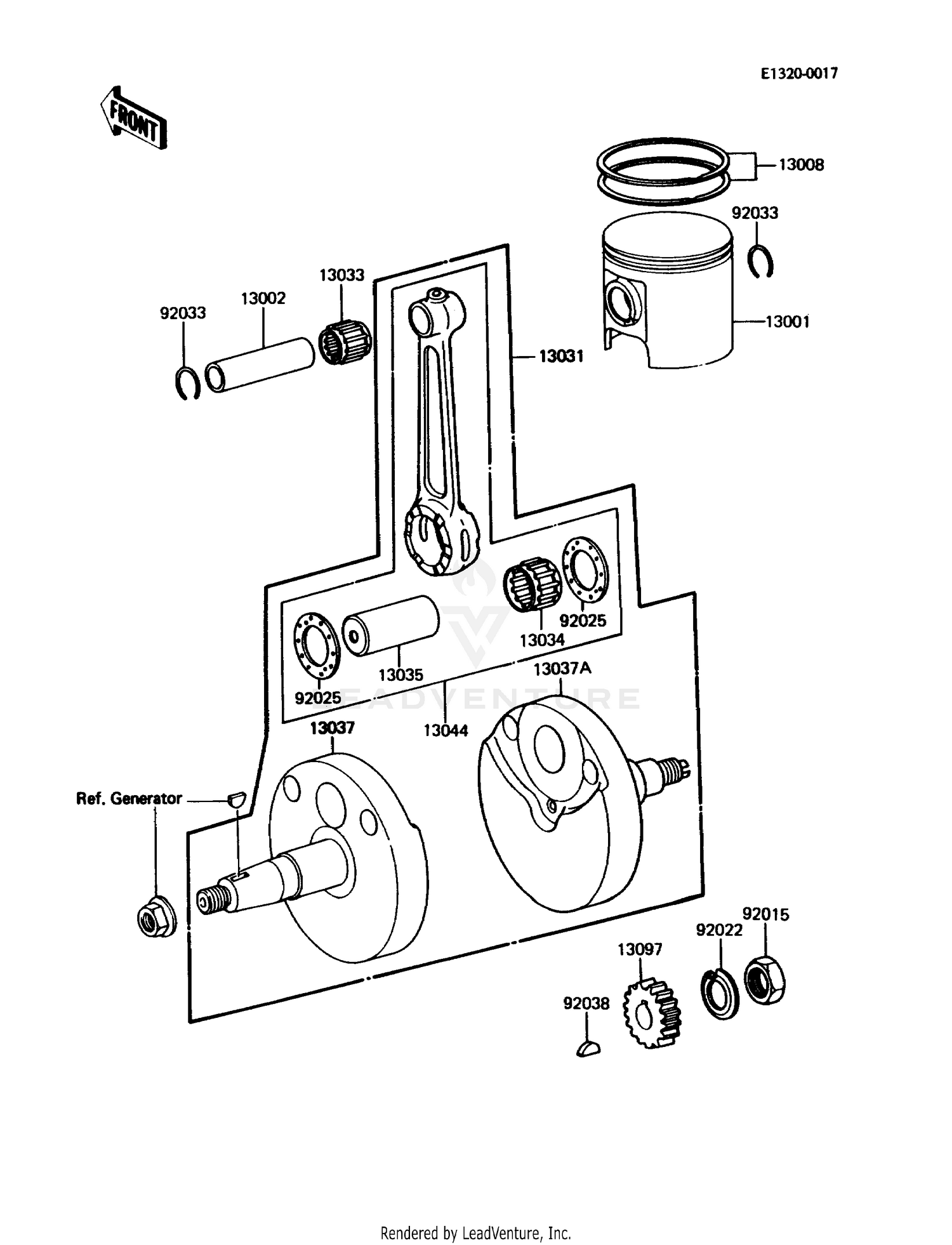 CRANKSHAFT/PISTON(S)