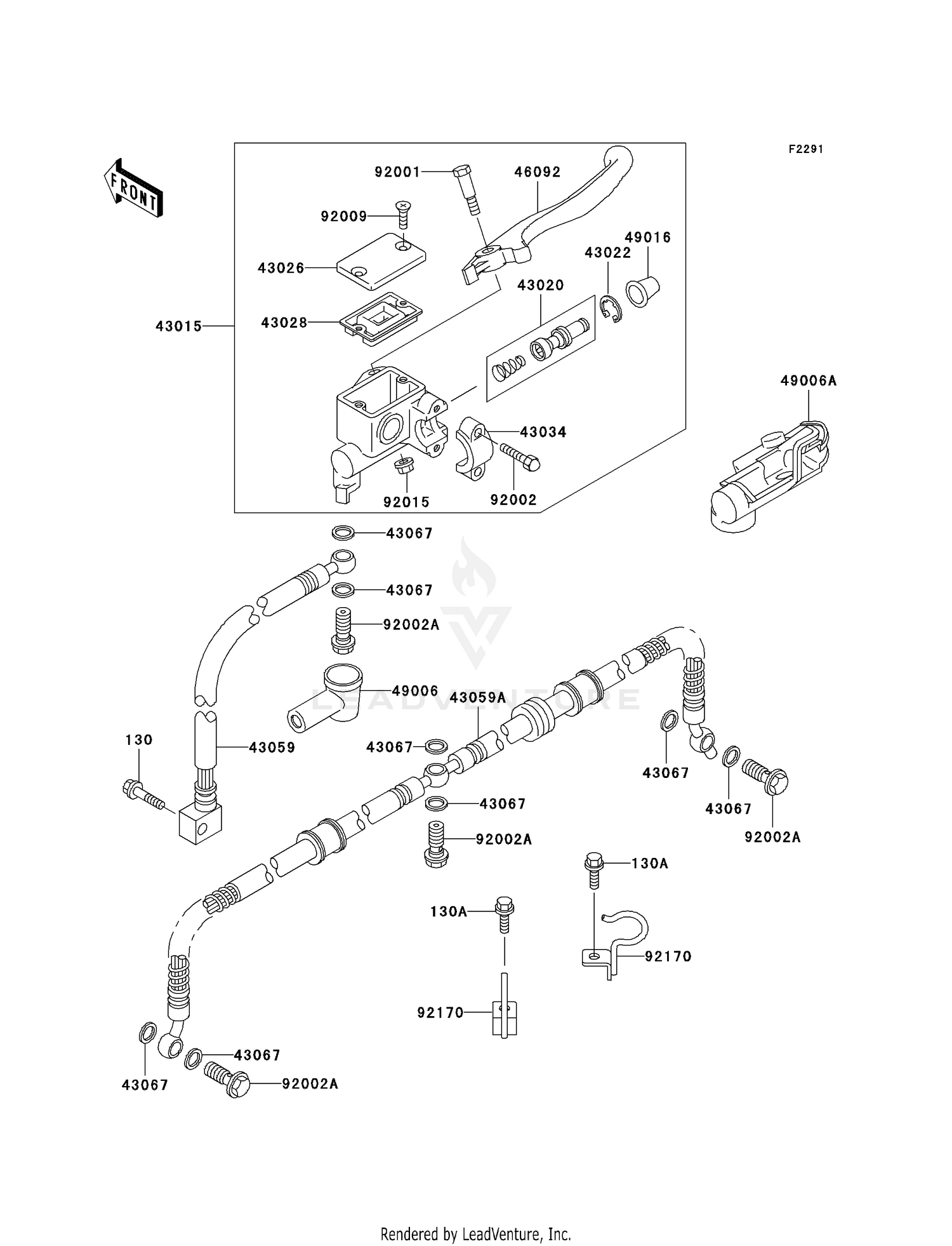 FRONT MASTER CYLINDER