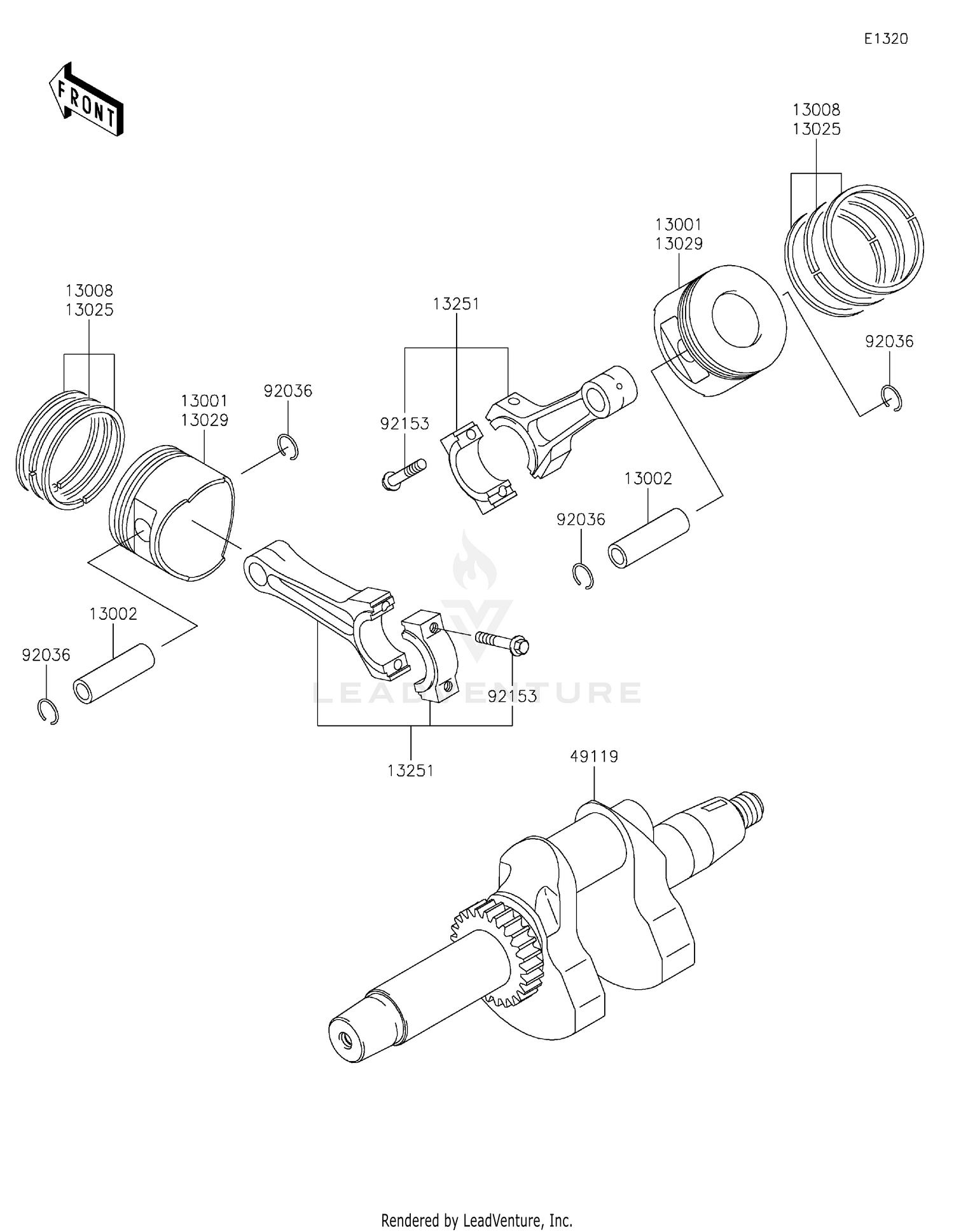 Crankshaft/Piston(s)
