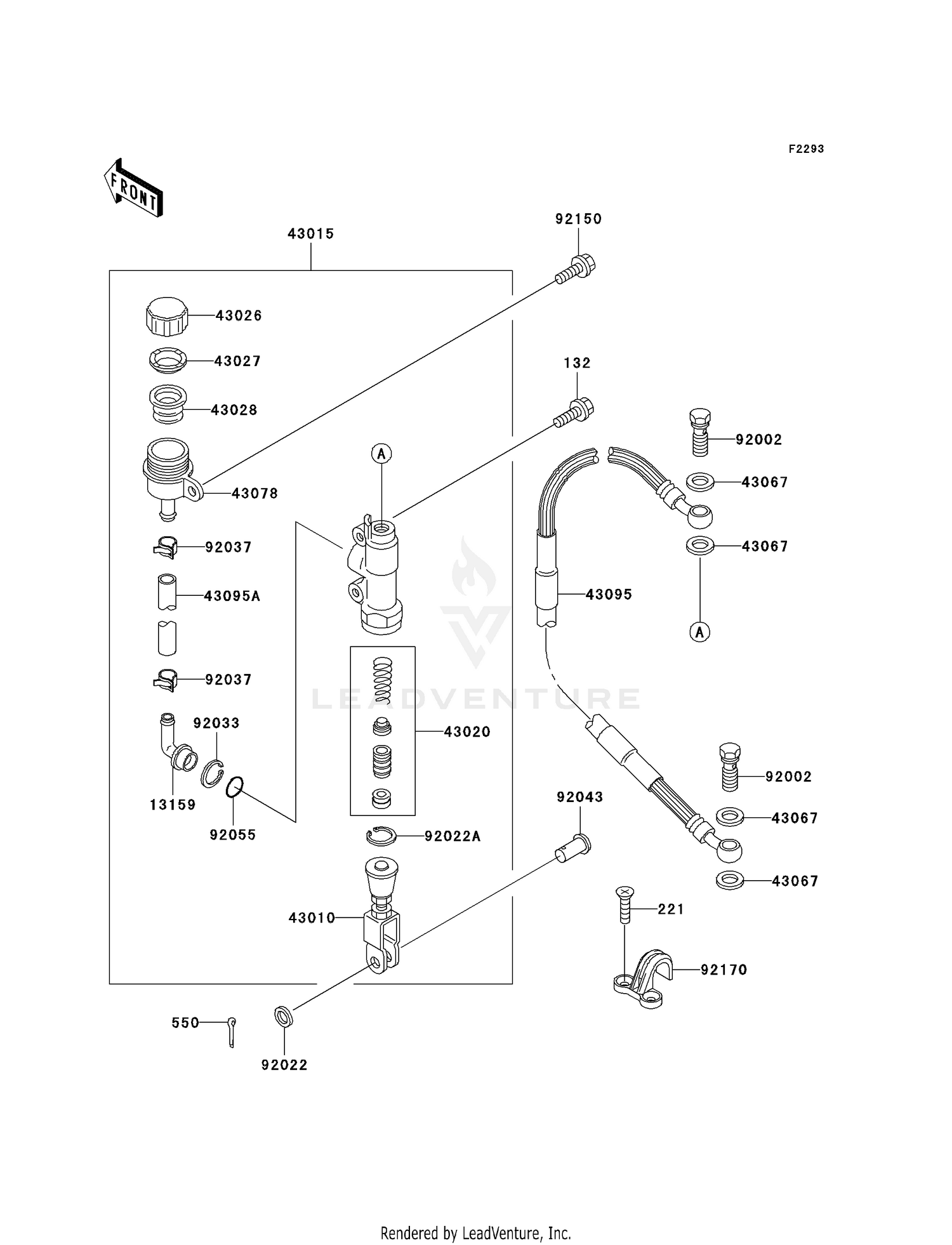 REAR MASTER CYLINDER