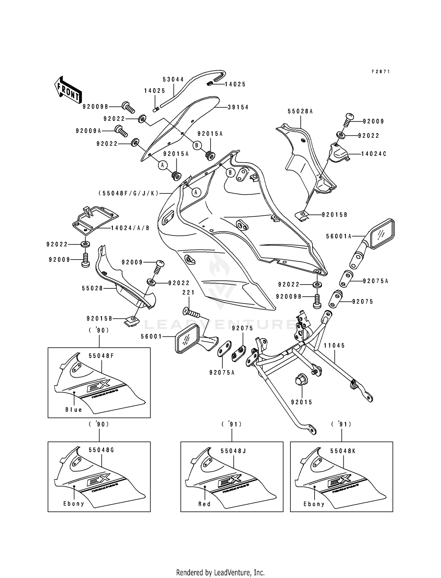 COWLING (EX500-A4/A5)