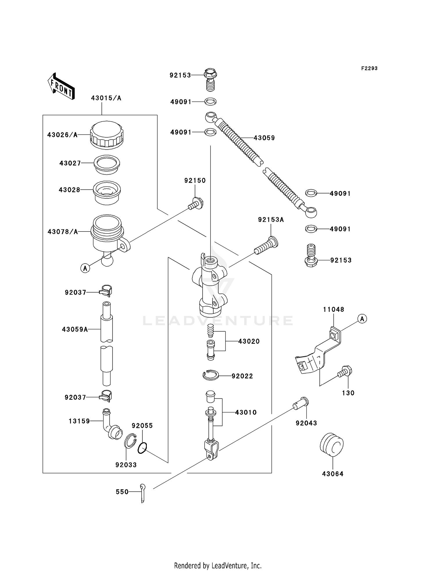 REAR MASTER CYLINDER