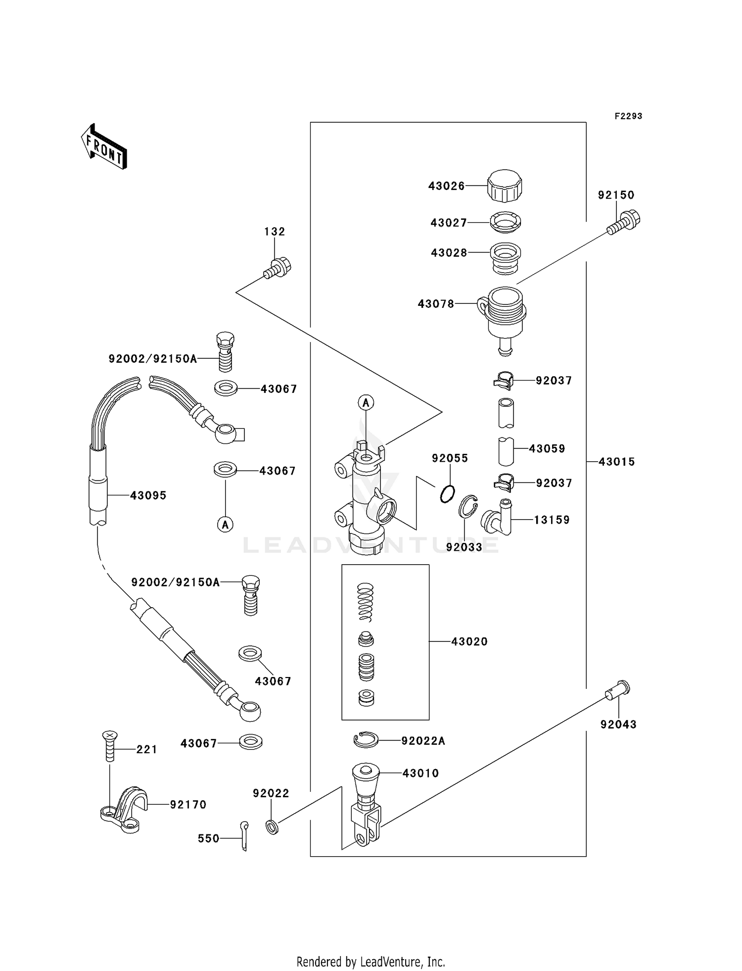 REAR MASTER CYLINDER