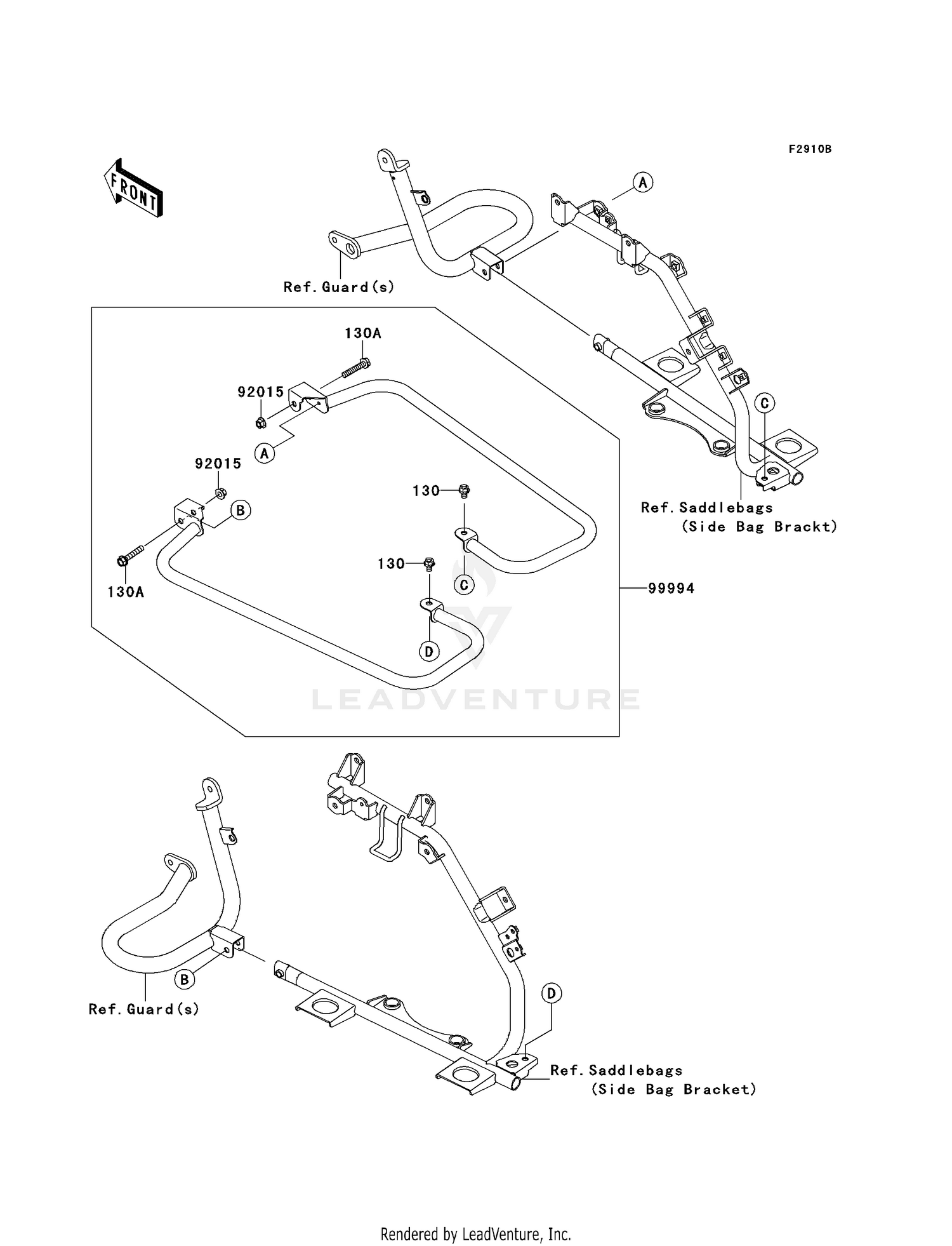 ACCESSORY (SADDLEBAG RAILS)