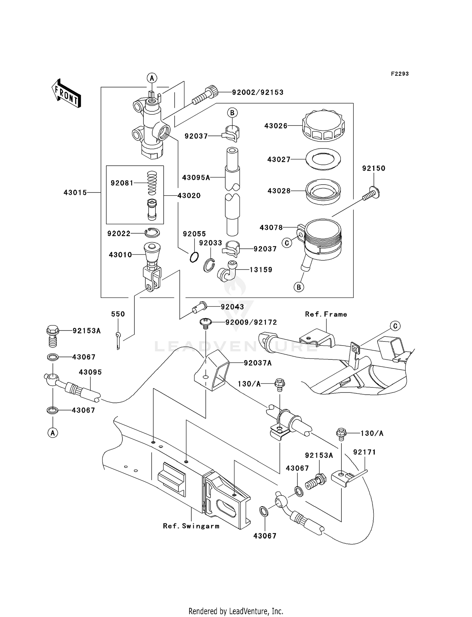 REAR MASTER CYLINDER