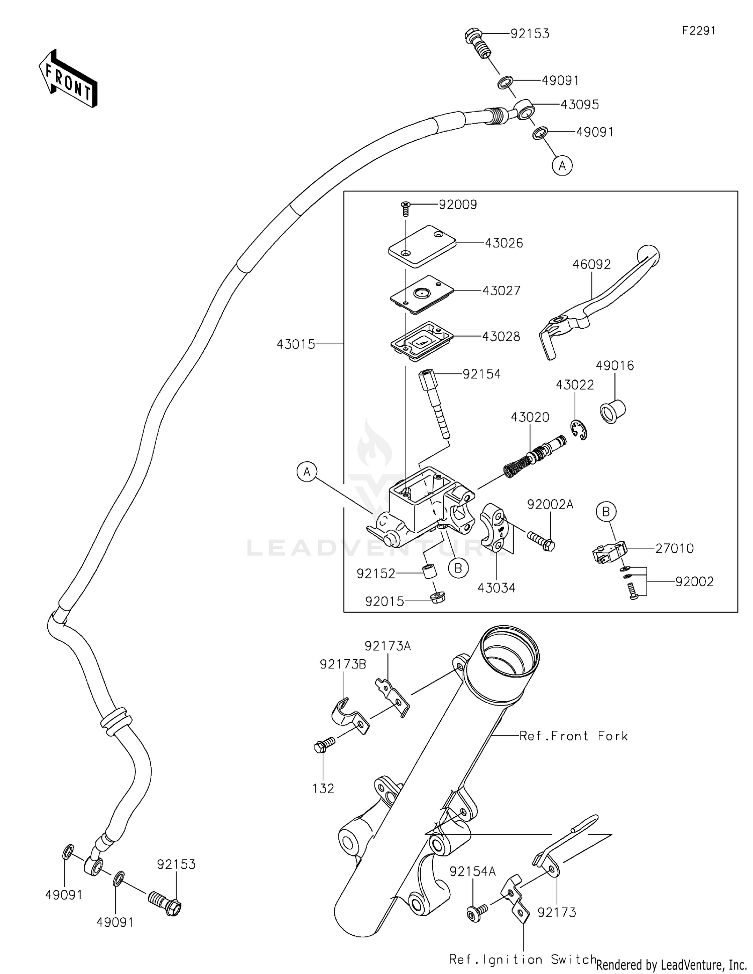 Front Master Cylinder