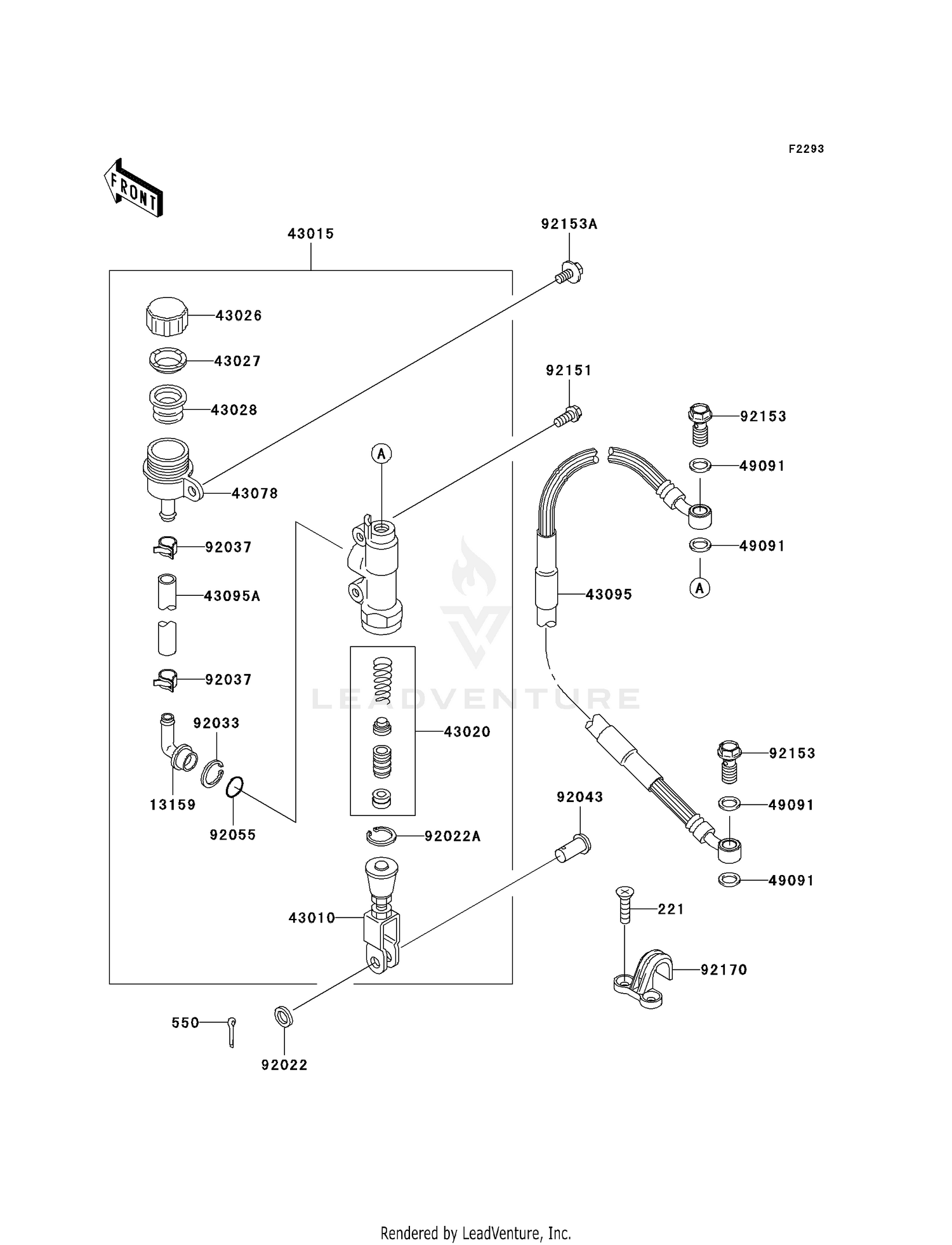 REAR MASTER CYLINDER