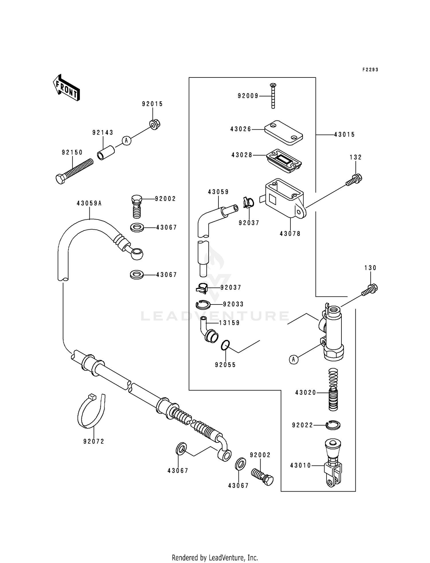 REAR MASTER CYLINDER
