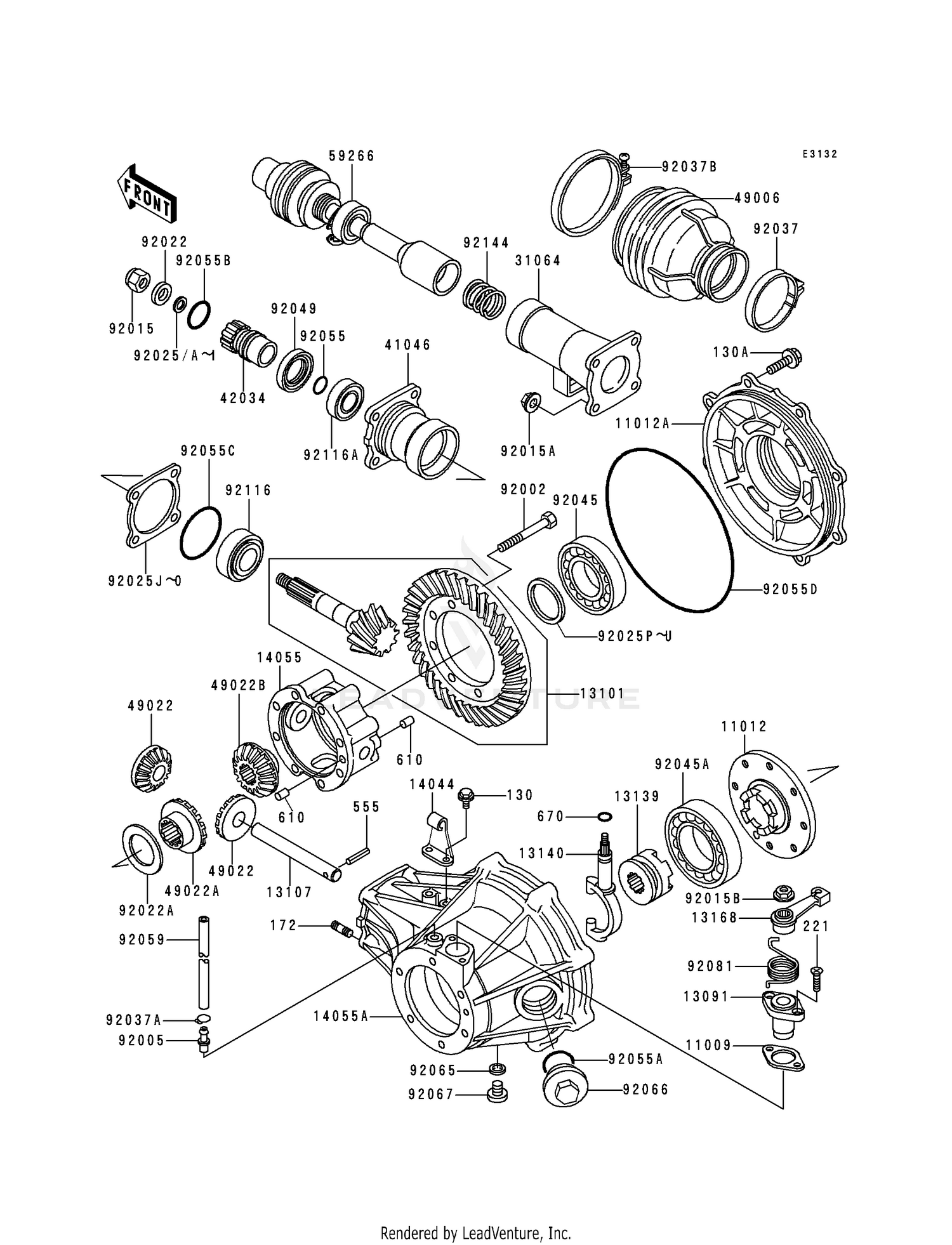DRIVE SHAFT/FINAL GEAR