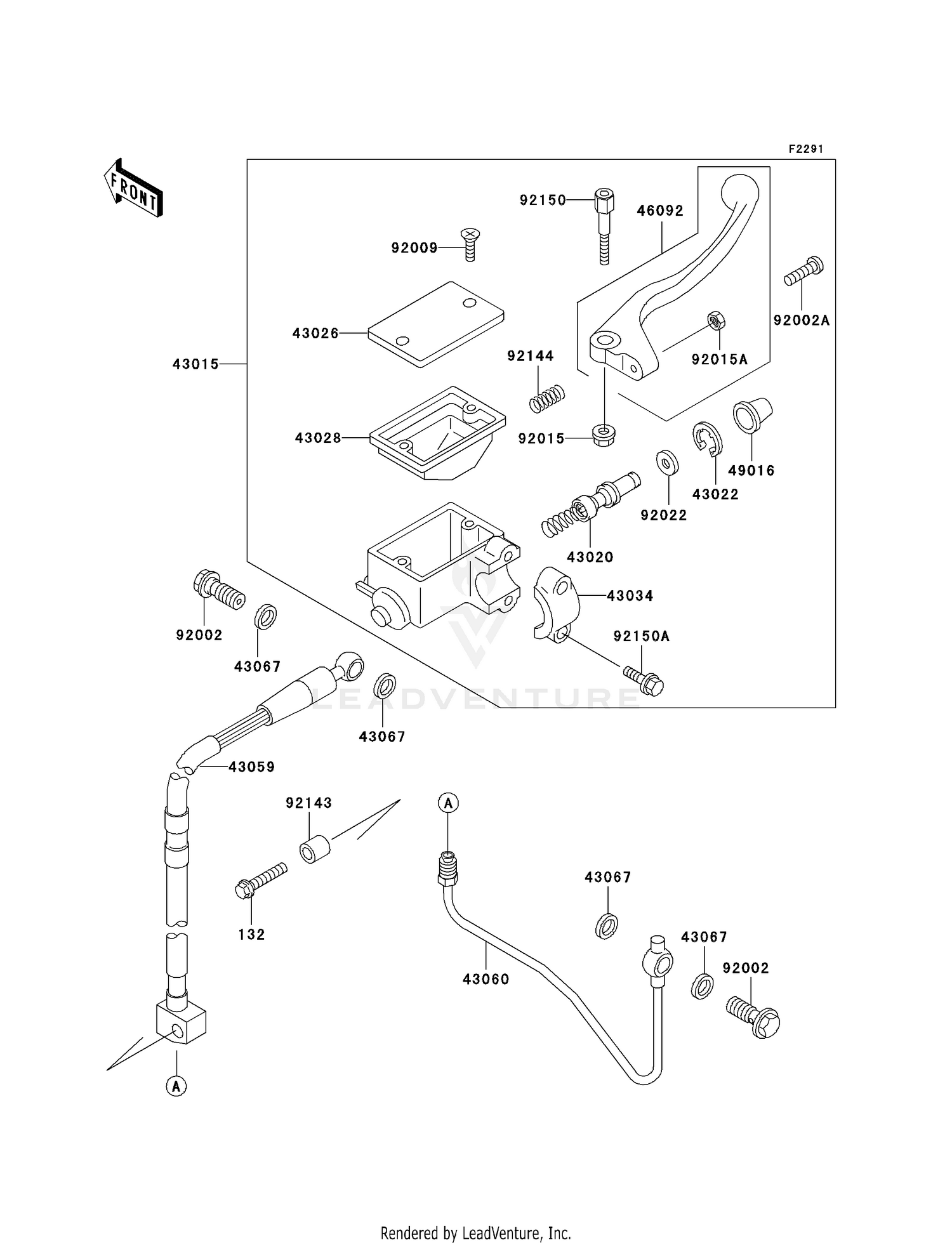 FRONT MASTER CYLINDER