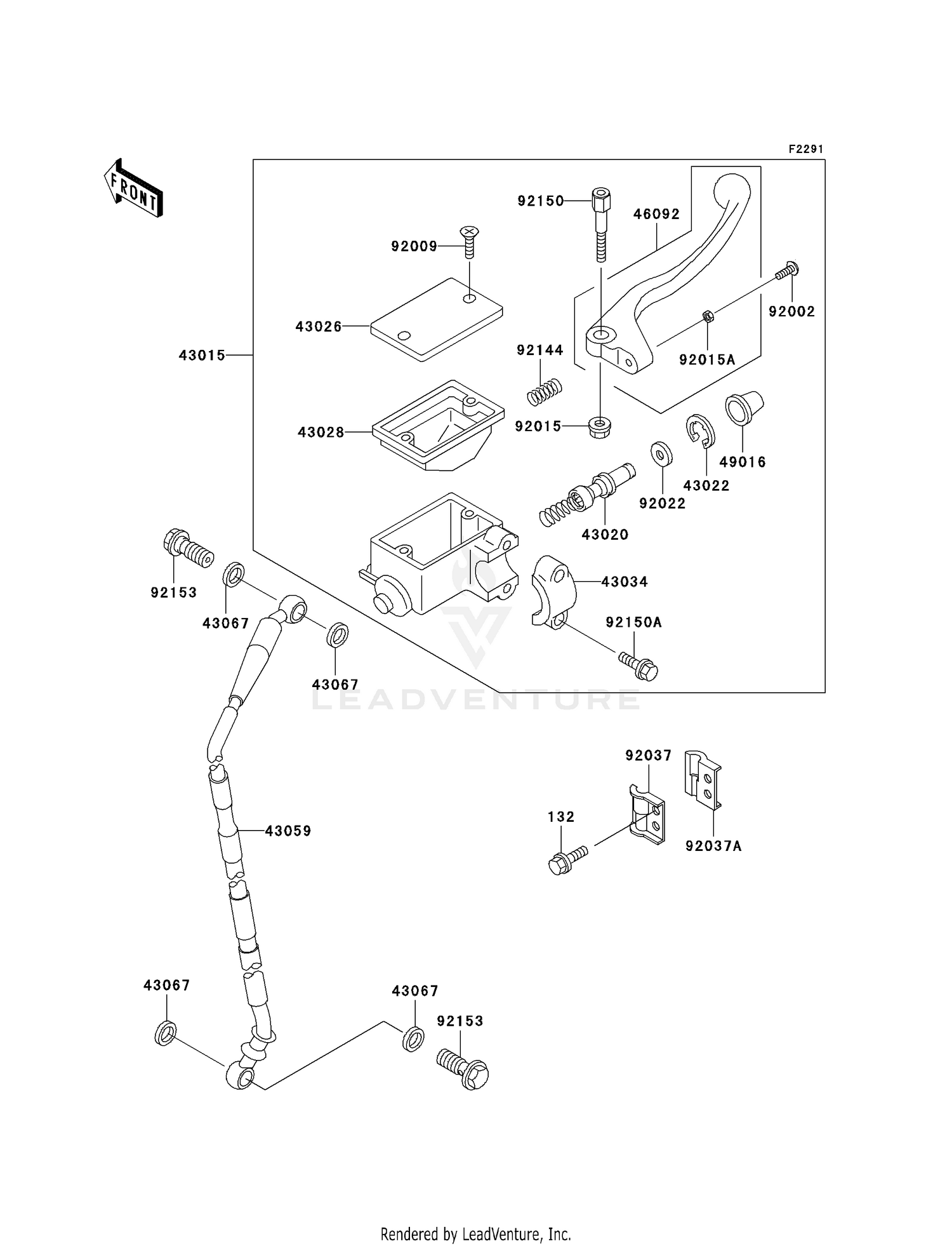 FRONT MASTER CYLINDER