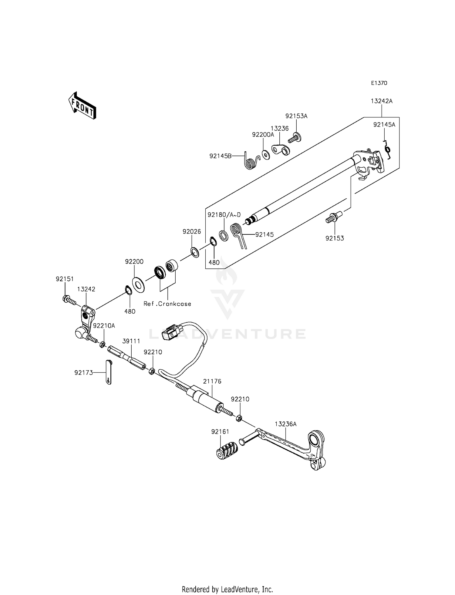 GEAR CHANGE MECHANISM
