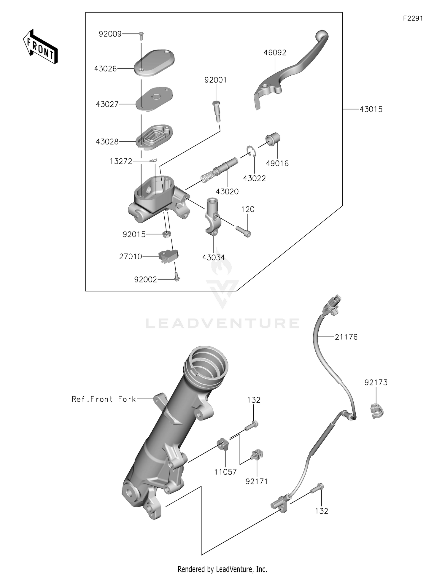 Front Master Cylinder