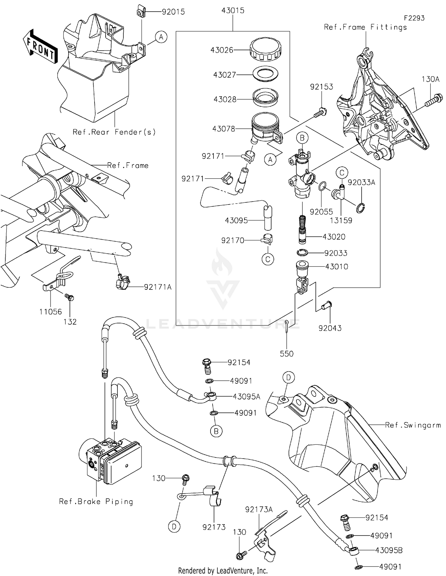 Rear Master Cylinder