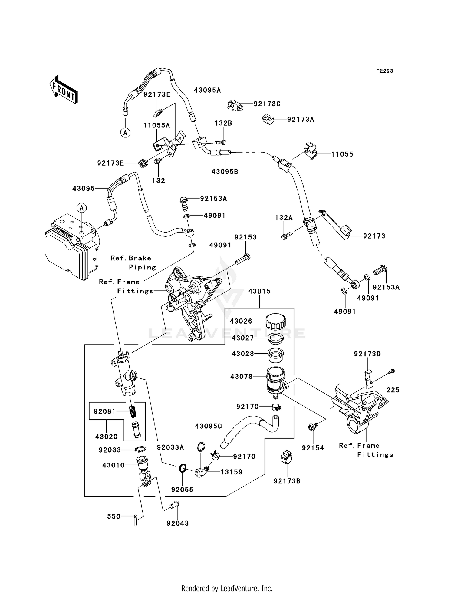 REAR MASTER CYLINDER