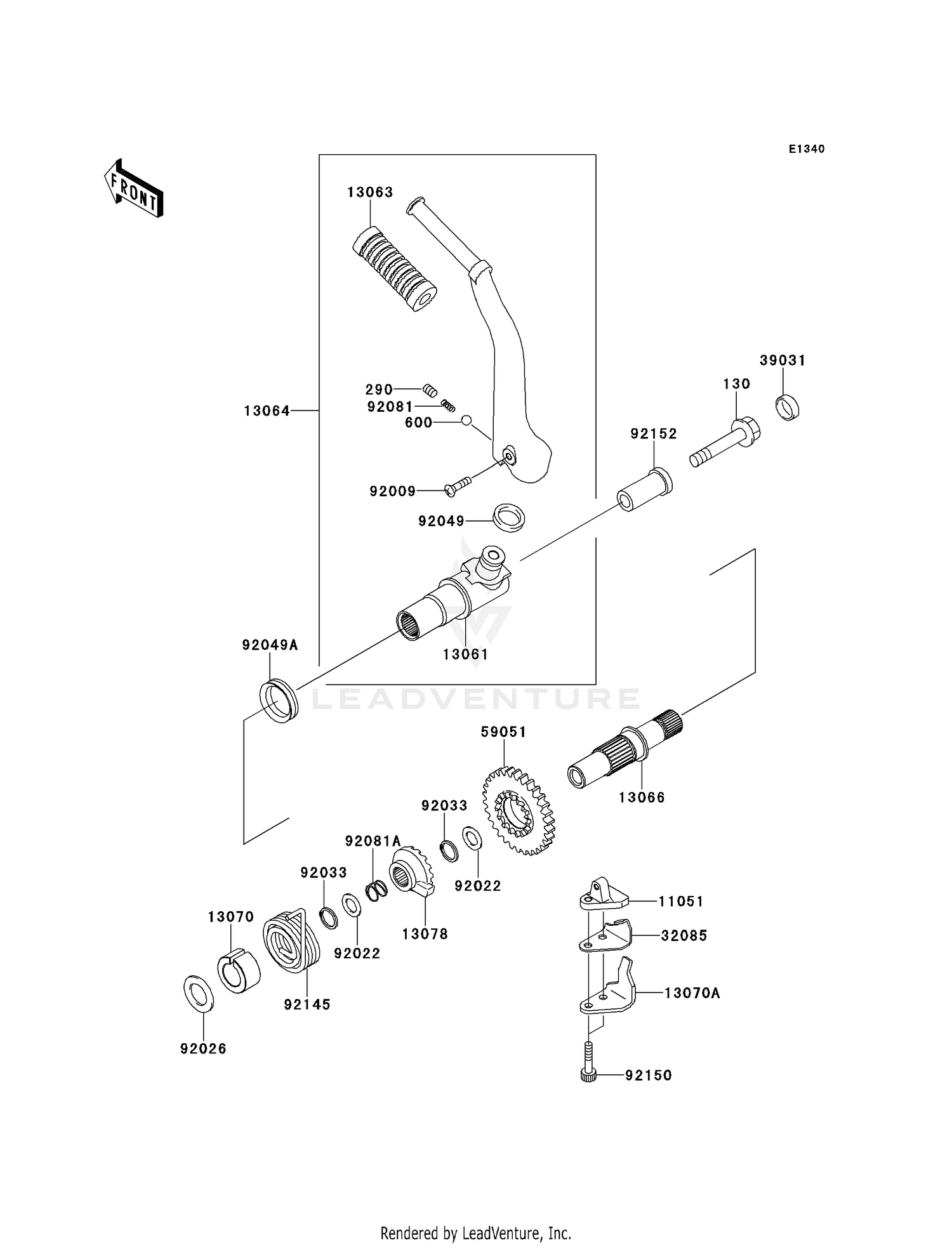 KICKSTARTER MECHANISM