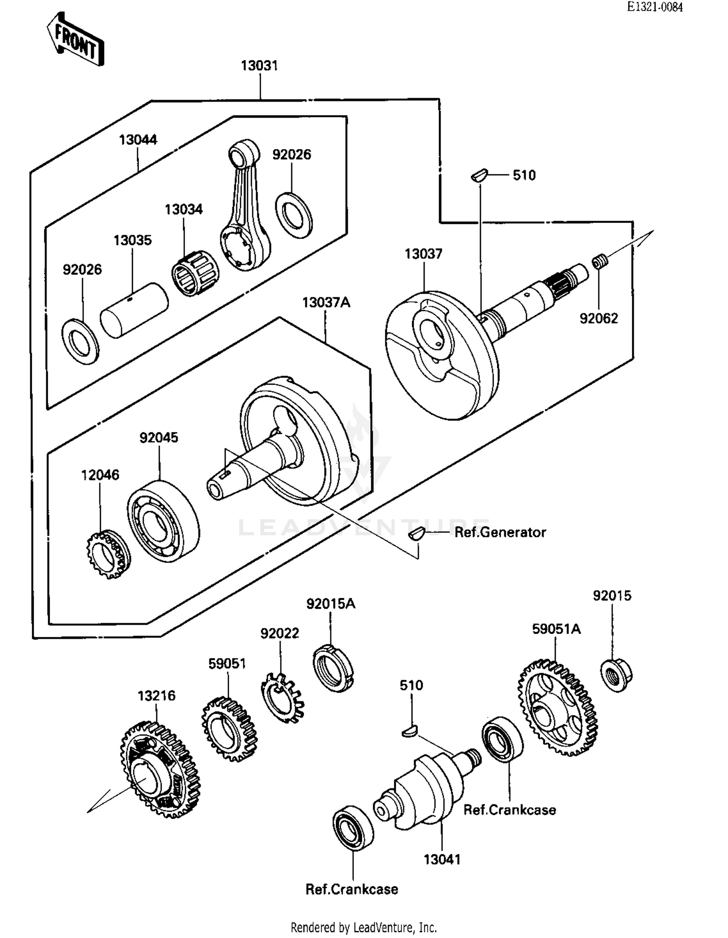 CRANKSHAFT/BALANCER