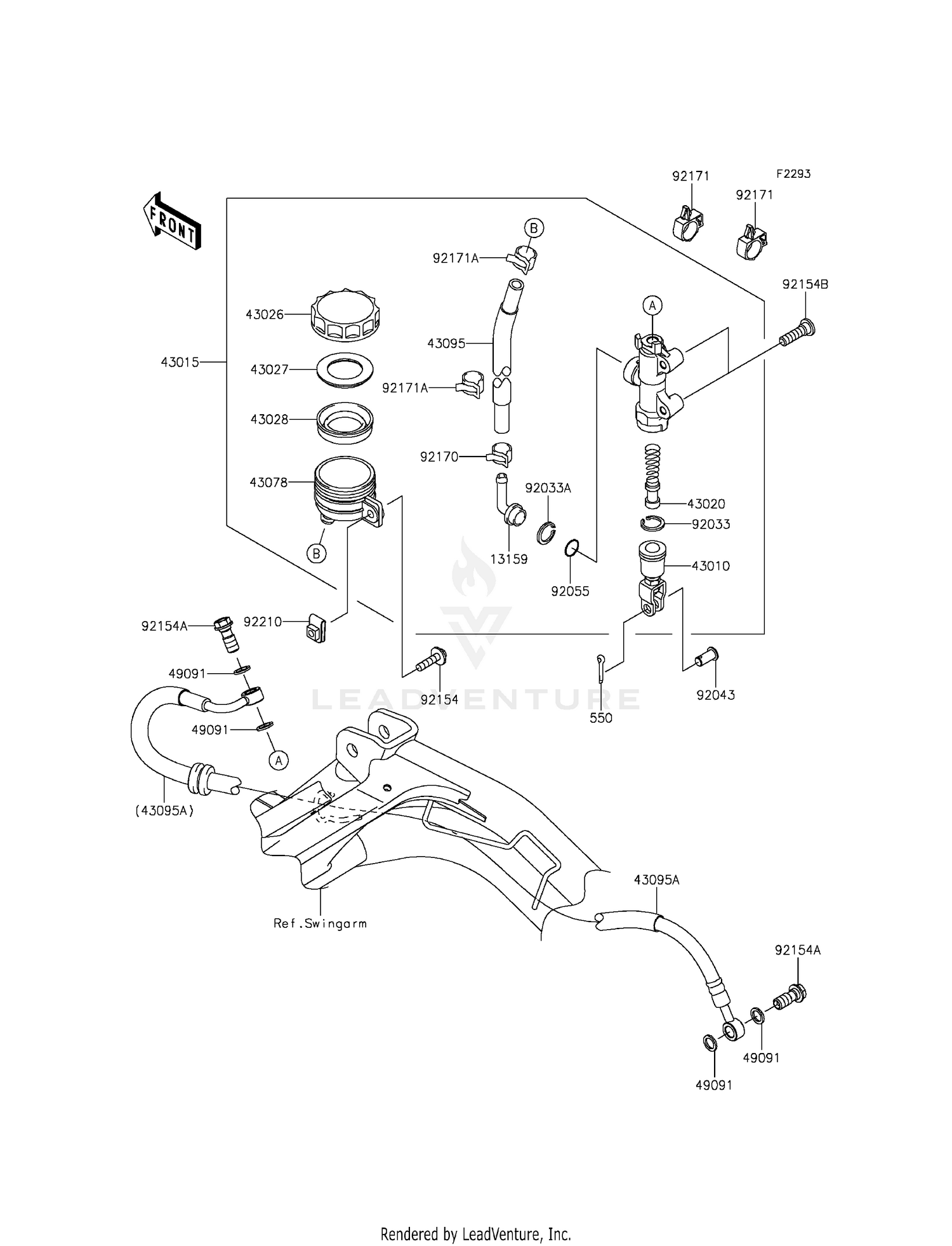 REAR MASTER CYLINDER