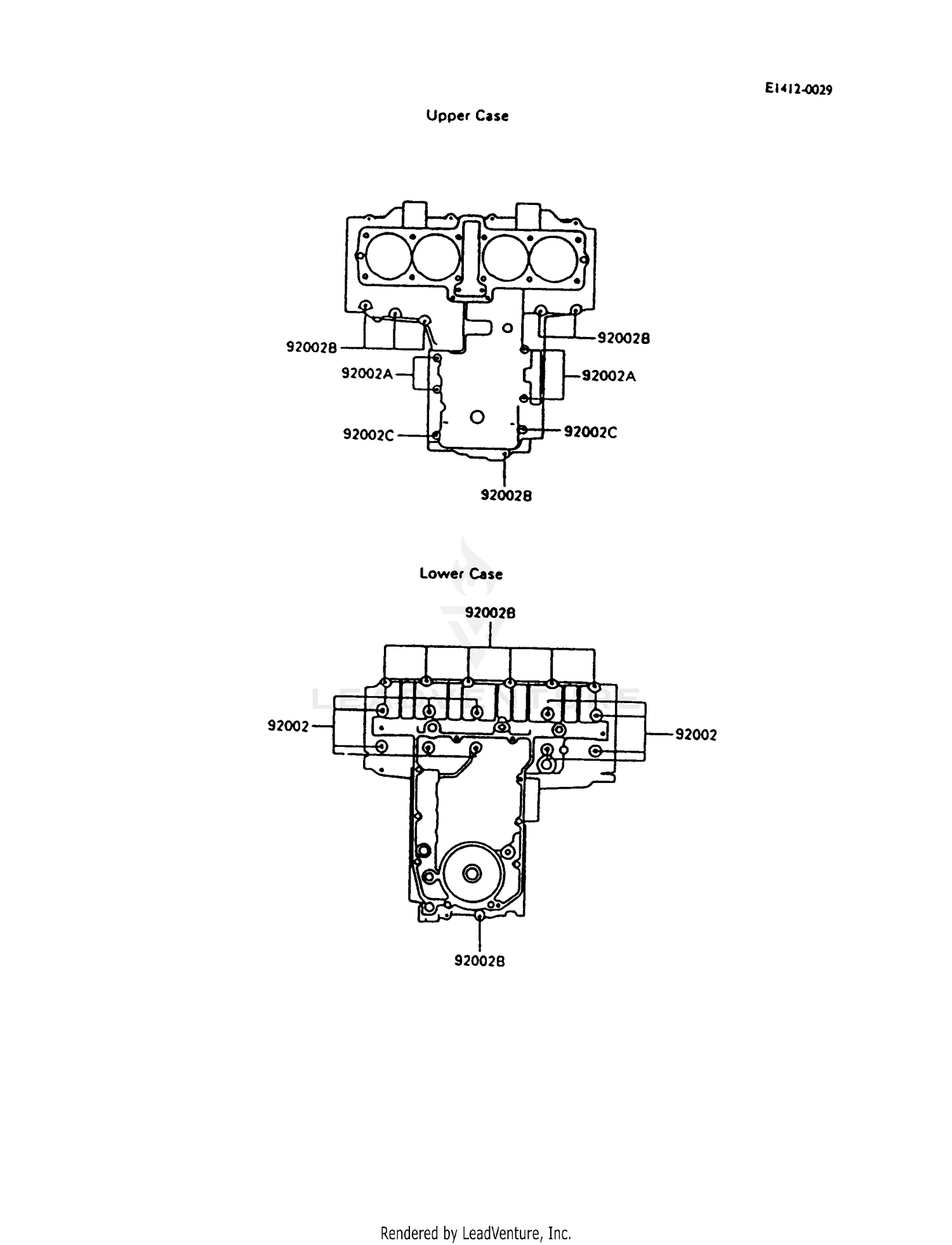 CRANKCASE BOLT PATTERN
