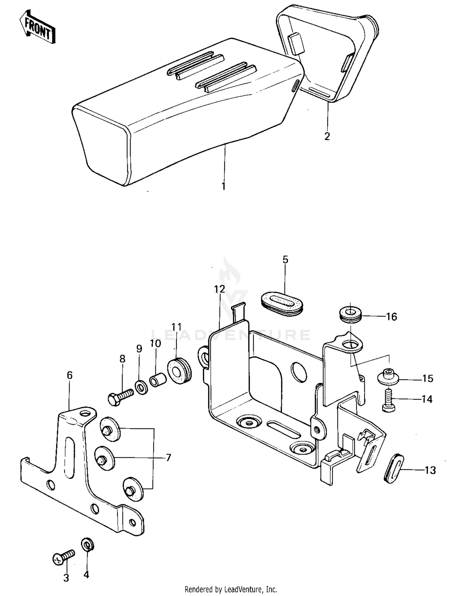 BATTERY CASE/TOOL CASE