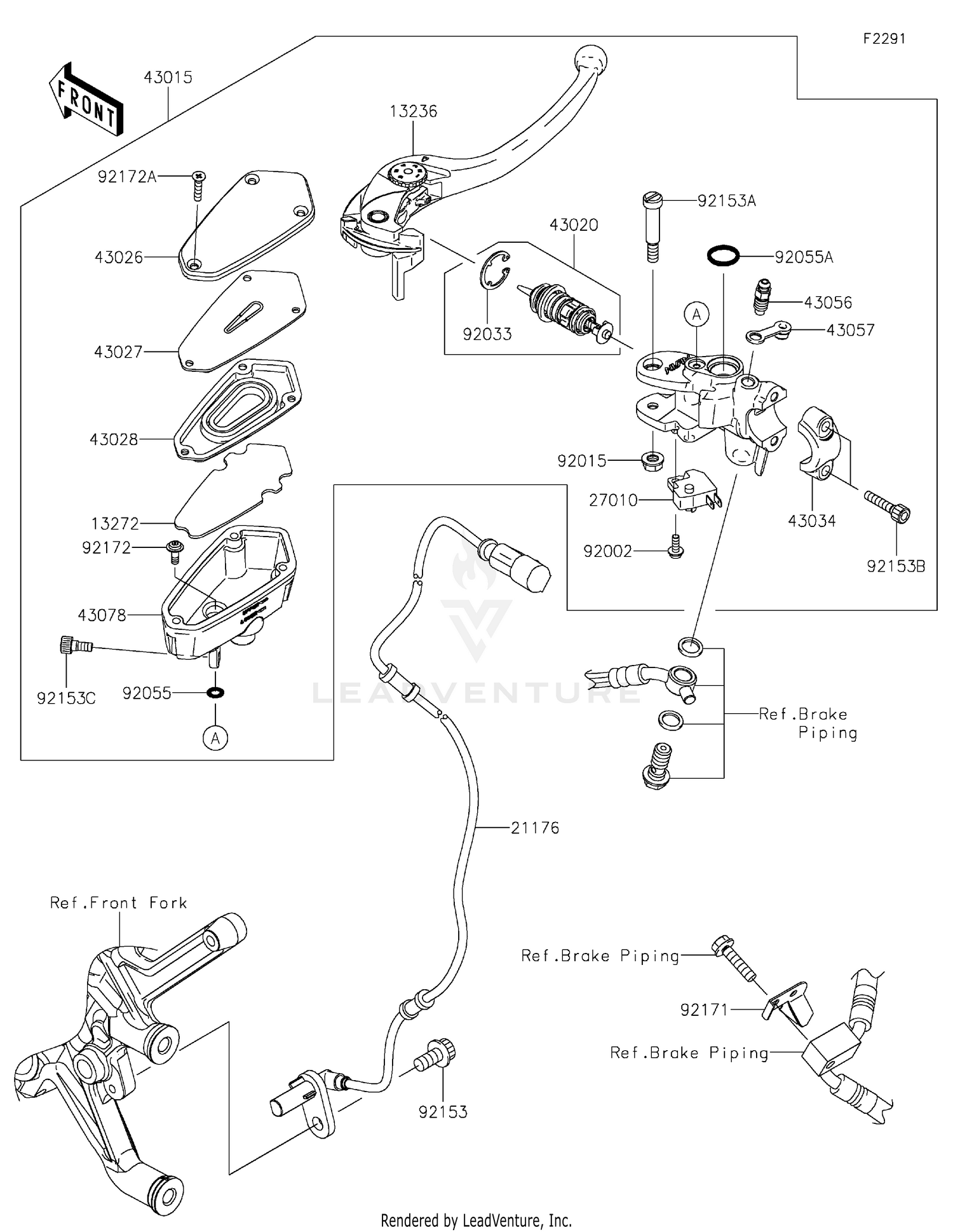 Front Master Cylinder