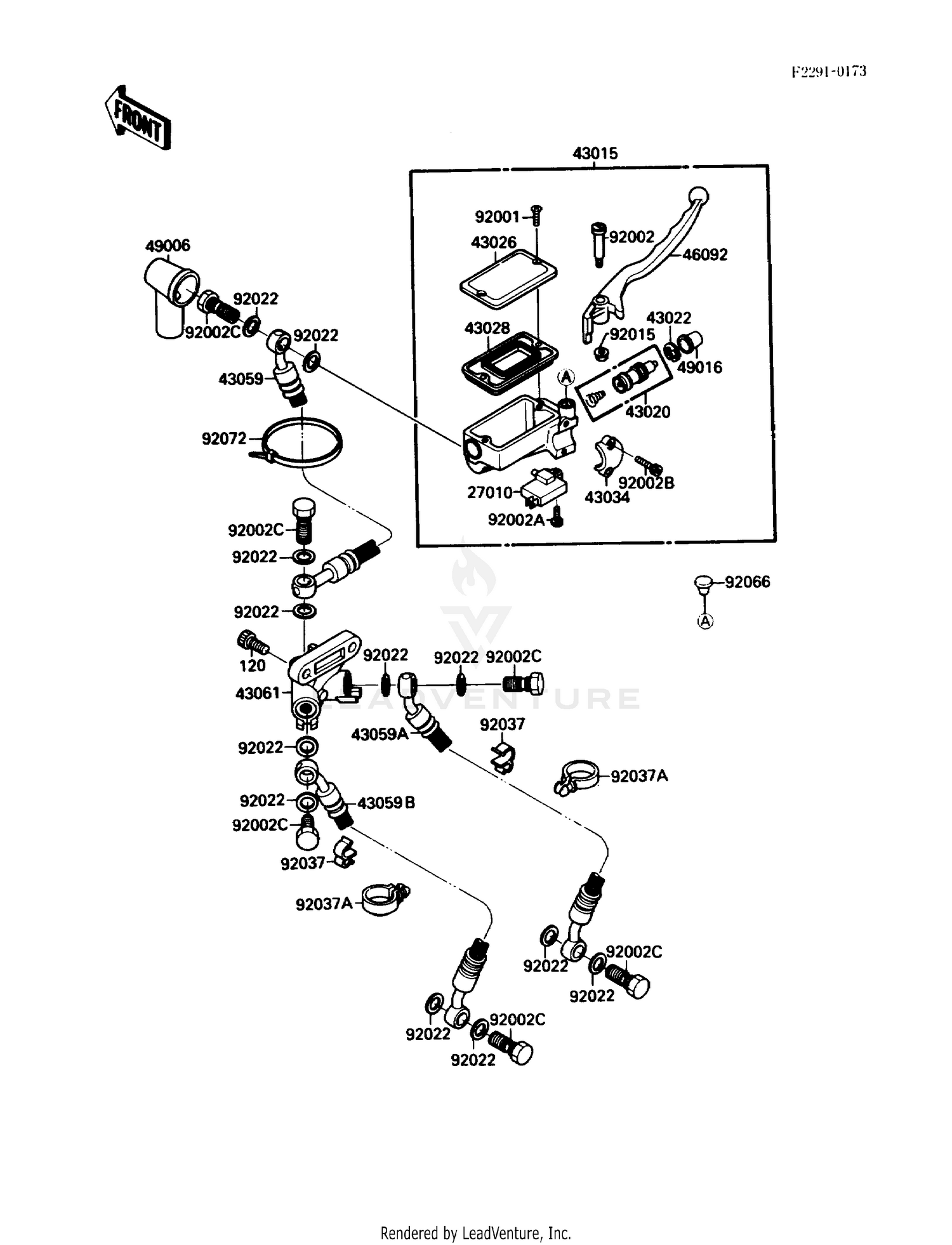 Front Master Cylinder