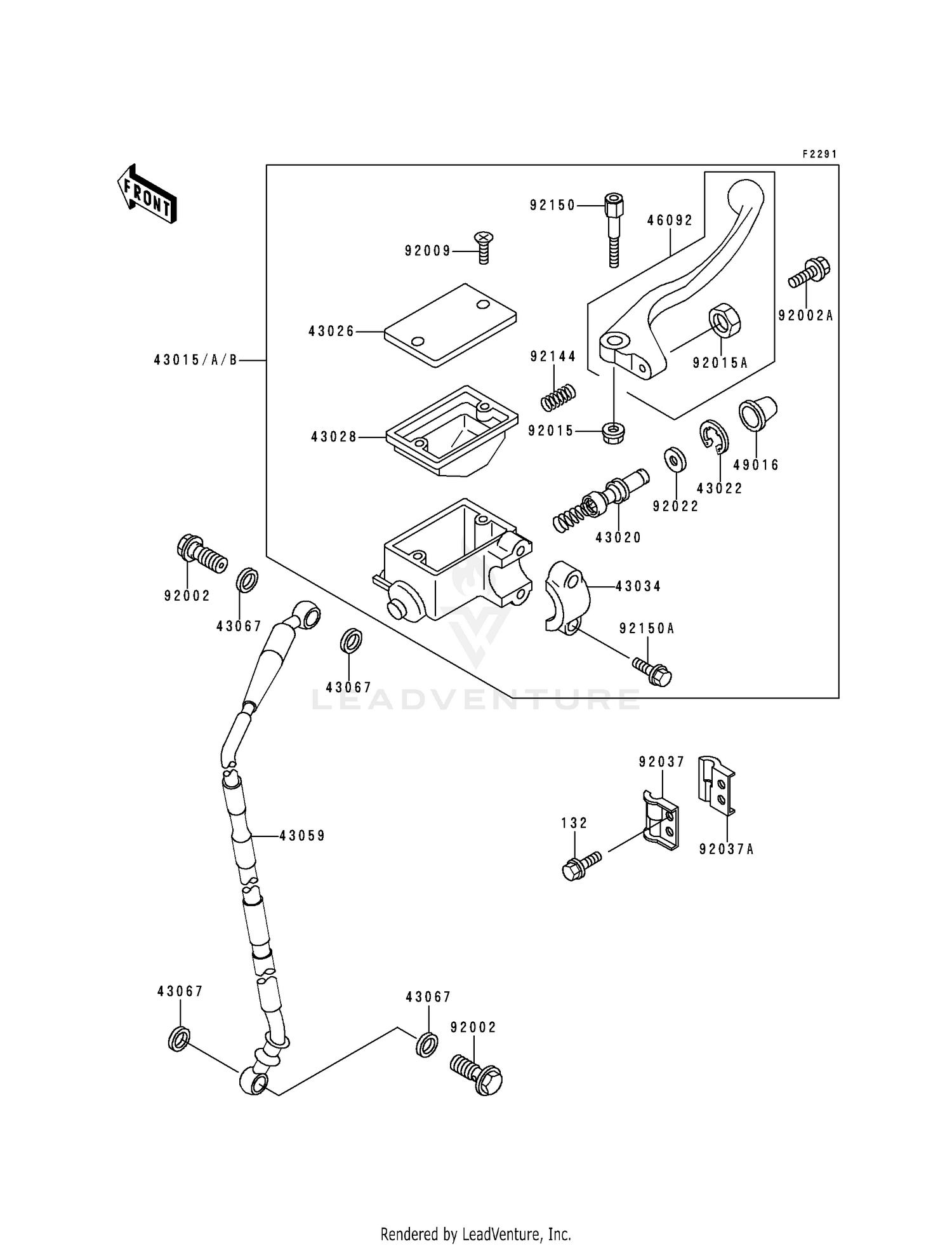 FRONT MASTER CYLINDER