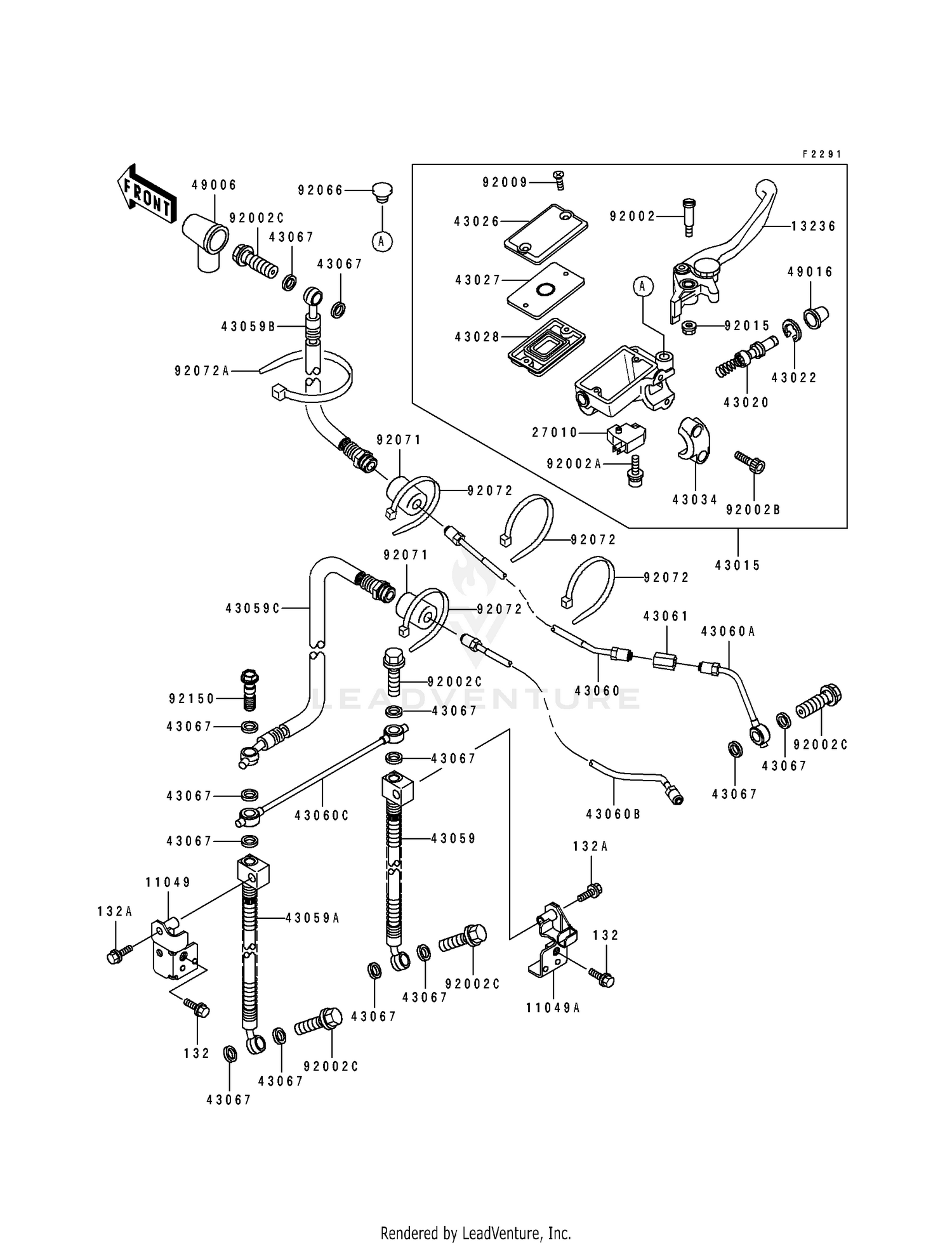 FRONT MASTER CYLINDER