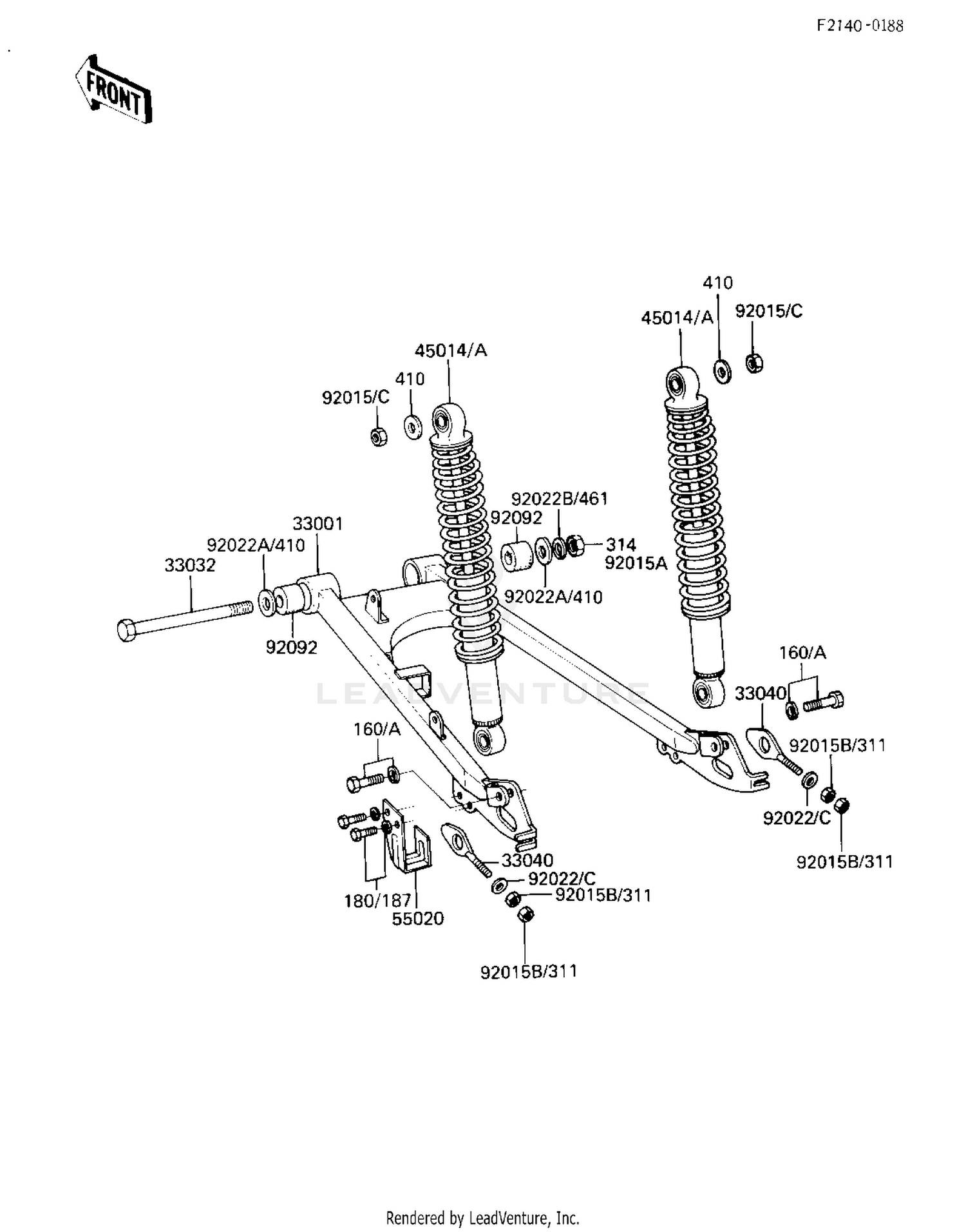 SWING ARM/SHOCK ABSORBERS