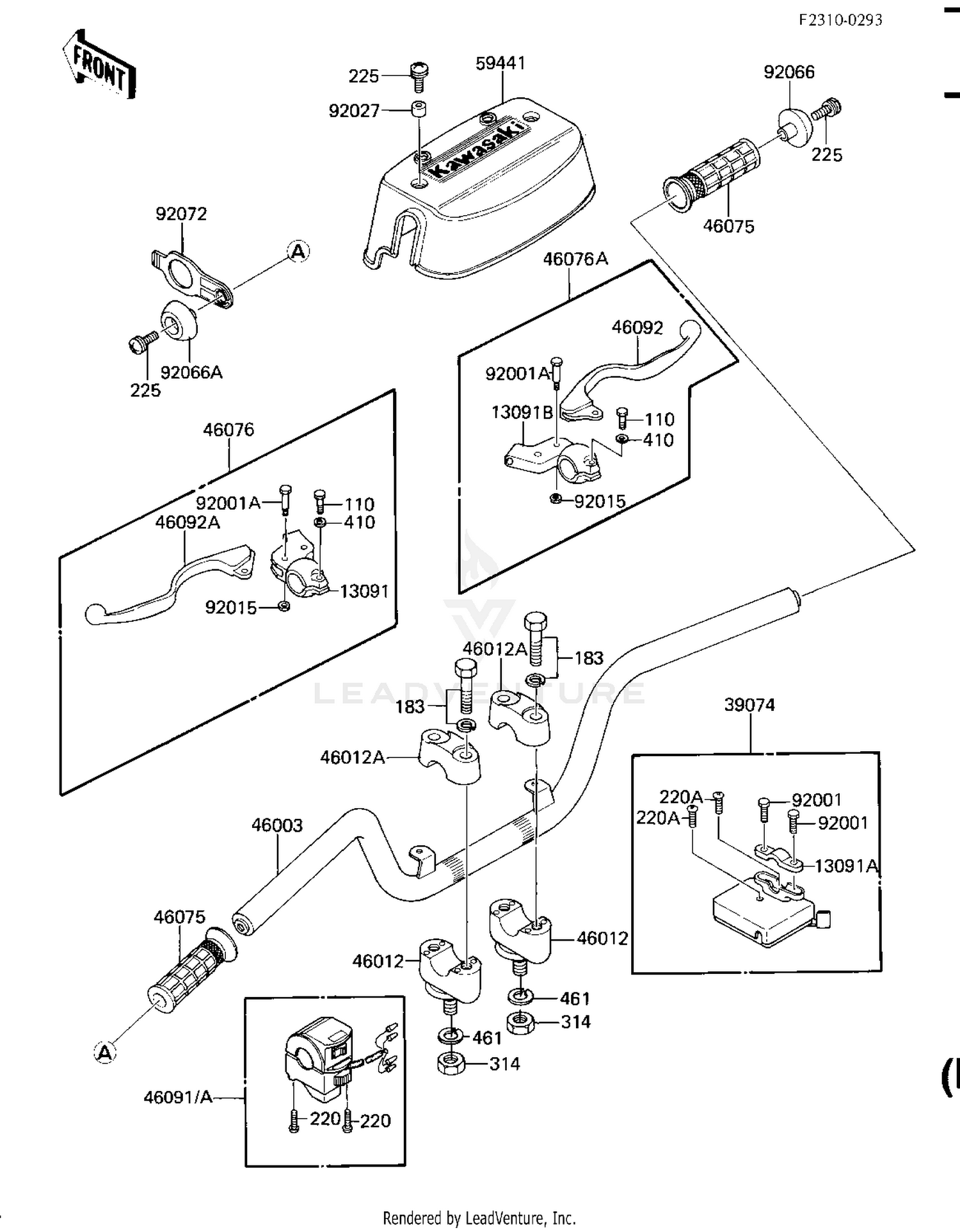 HANDLEBAR (KLT110-A1)