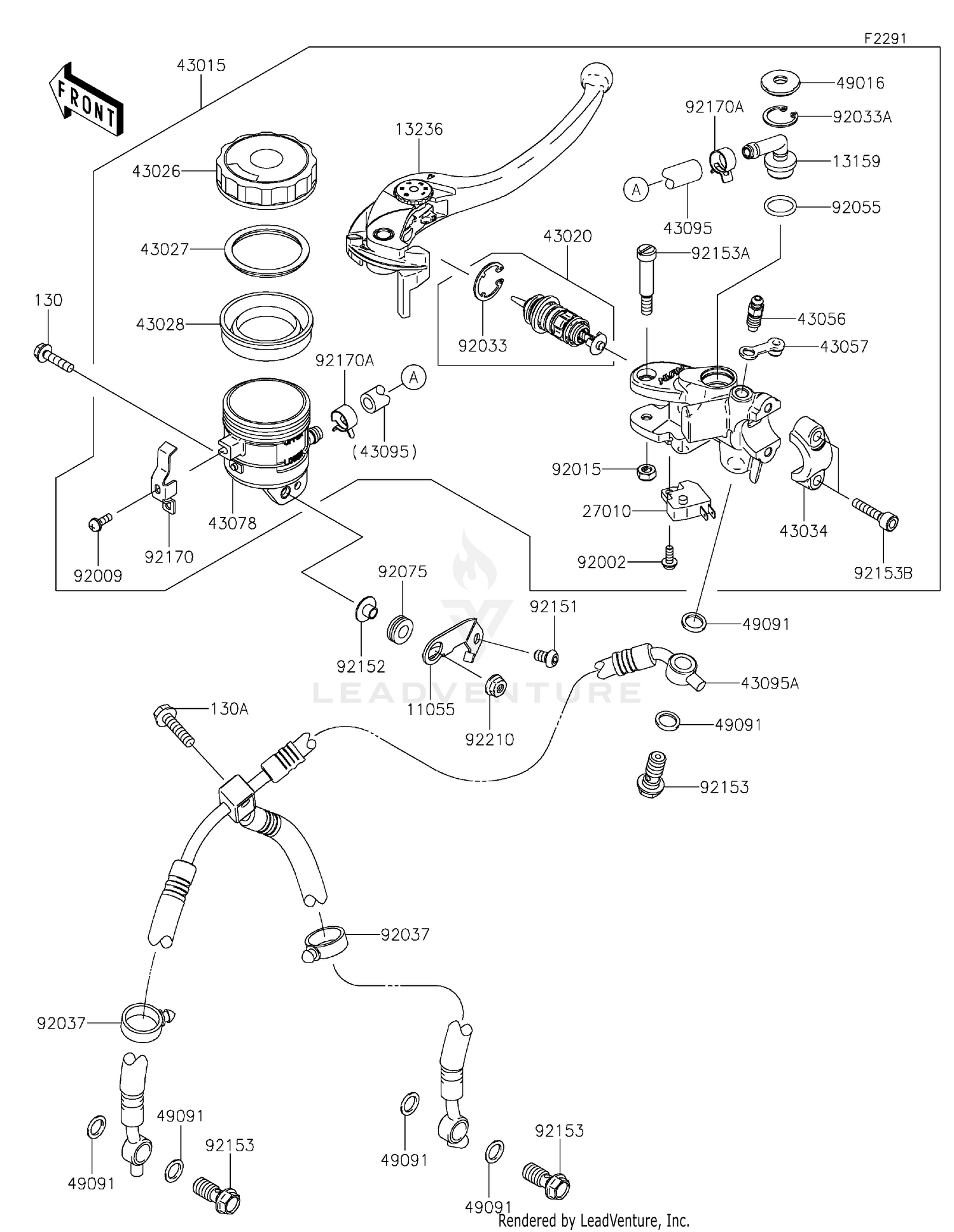 Front Master Cylinder
