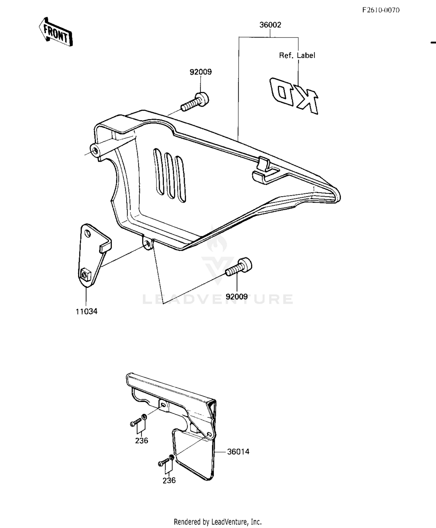 SIDE COVER/CHAIN COVER