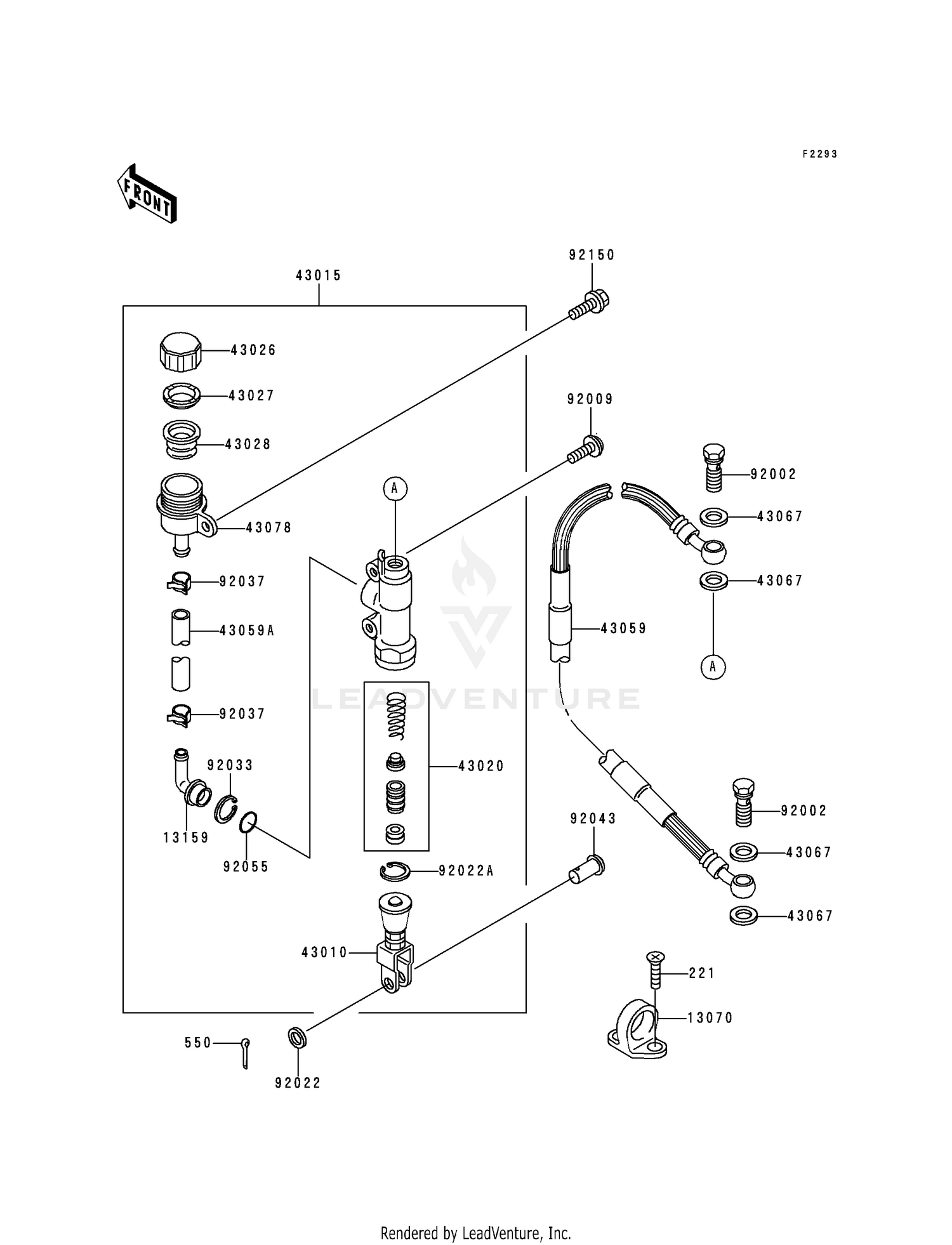 REAR MASTER CYLINDER