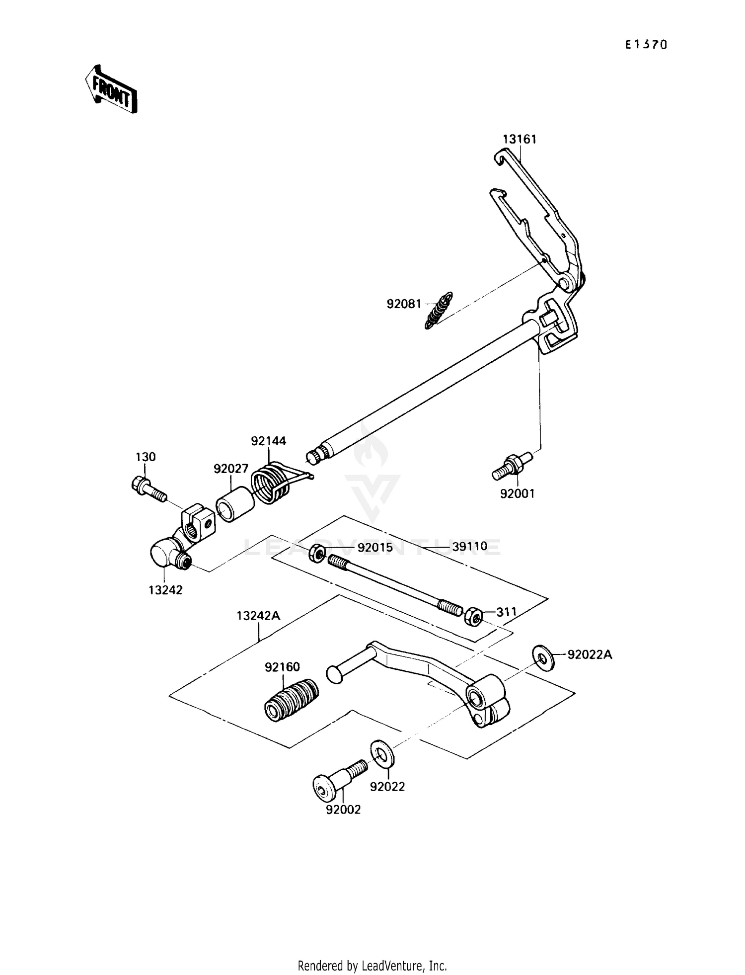 GEAR CHANGE MECHANISM