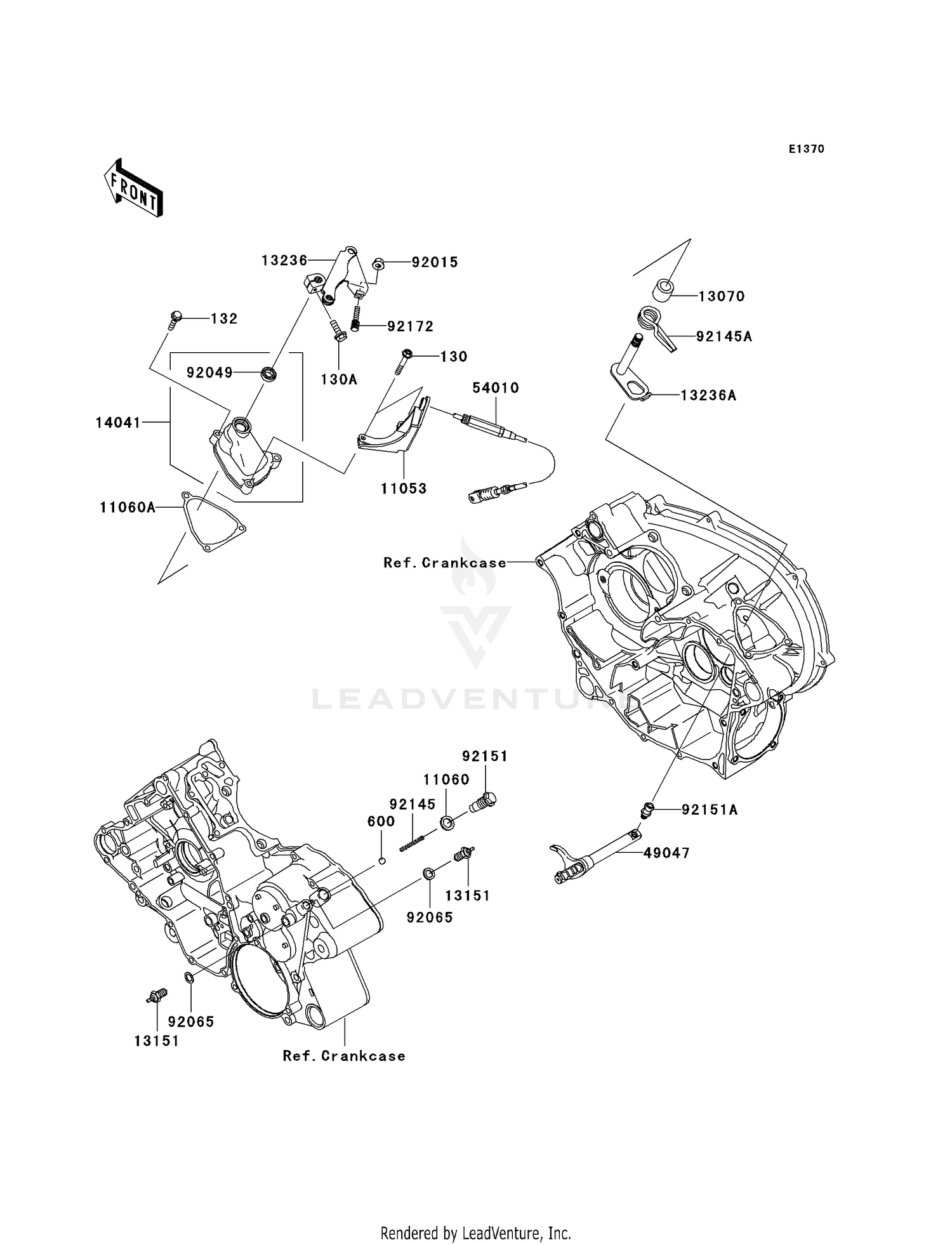 GEAR CHANGE MECHANISM