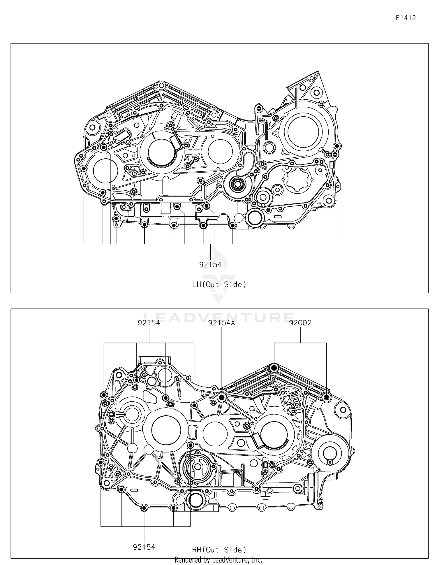 Crankcase Bolt Pattern