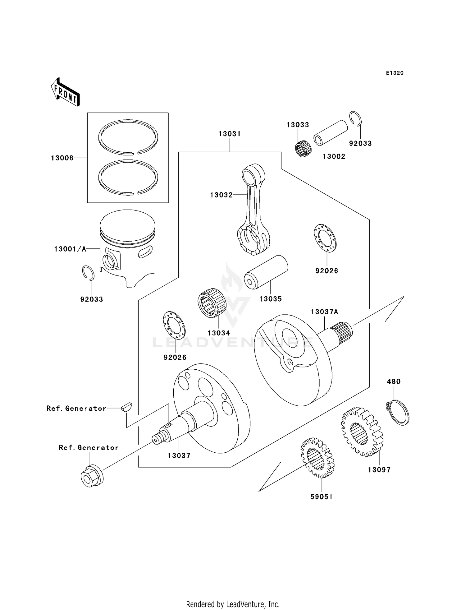 CRANKSHAFT/PISTON(S)