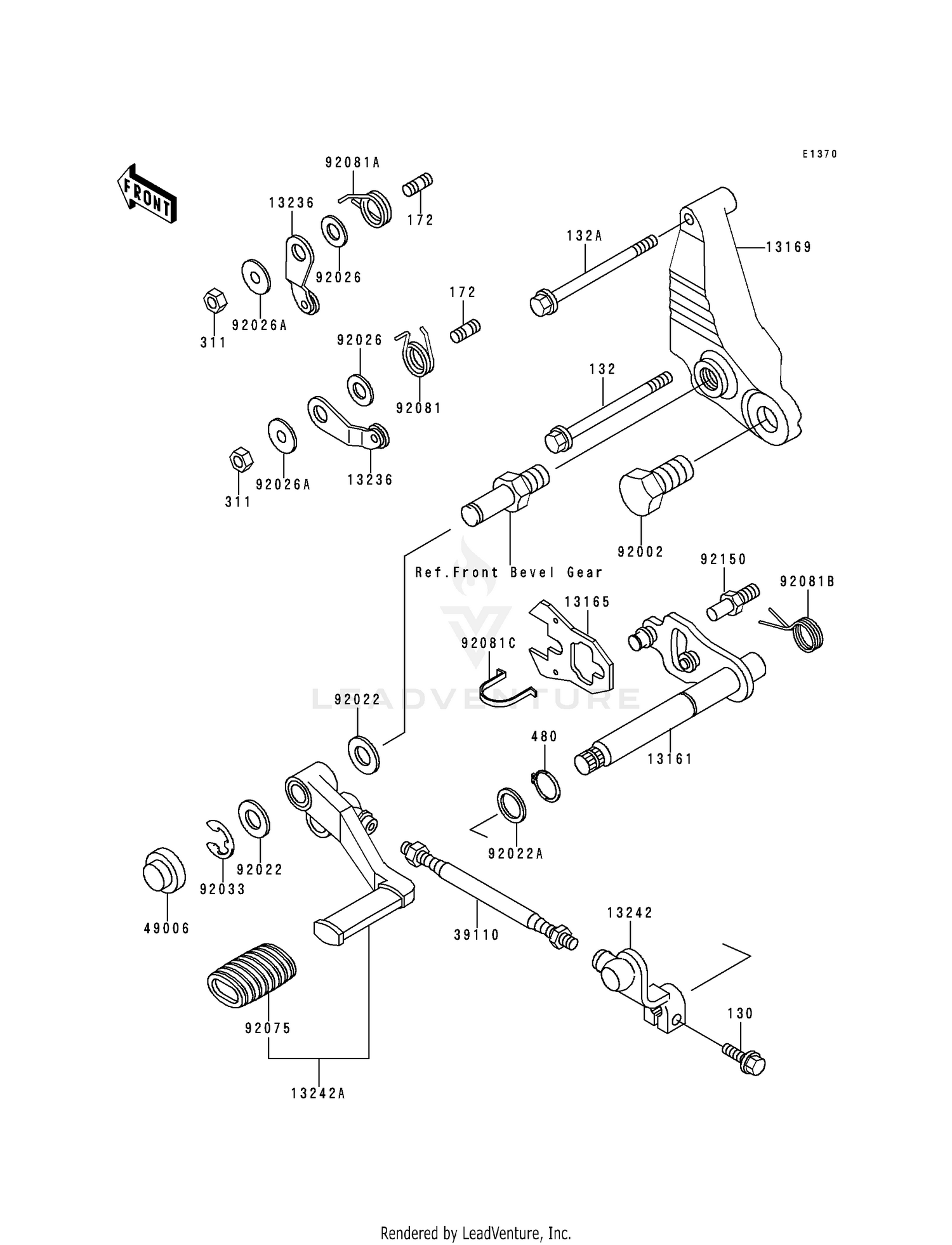 GEAR CHANGE MECHANISM