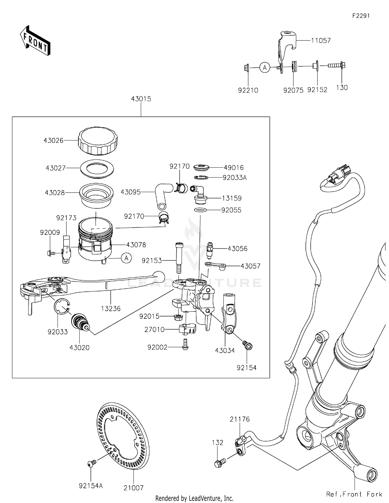 Front Master Cylinder