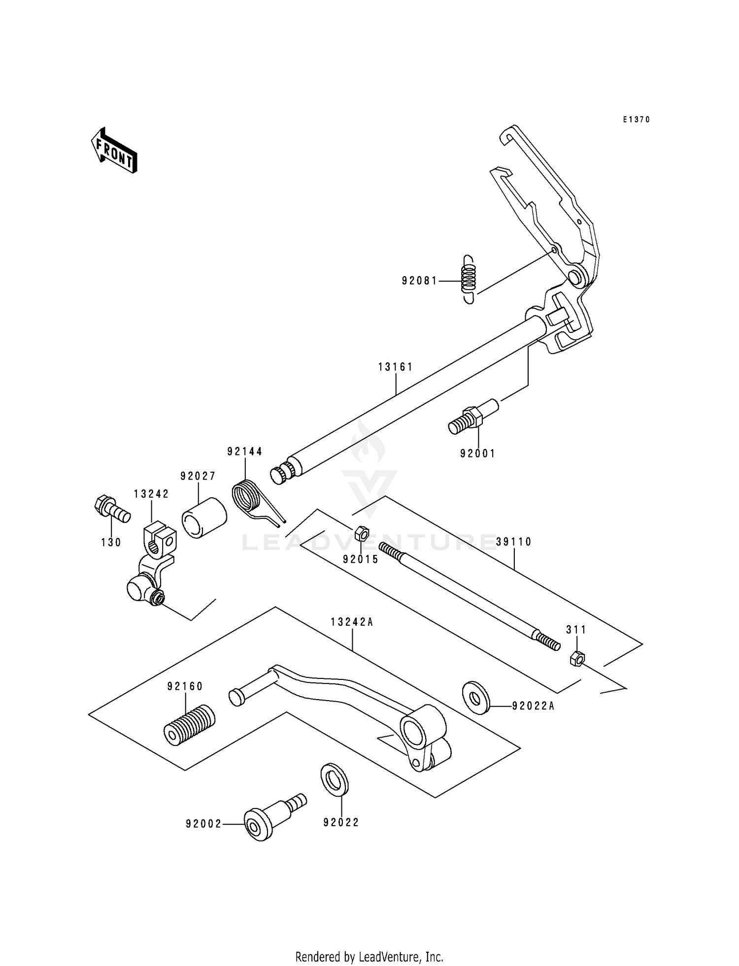 GEAR CHANGE MECHANISM