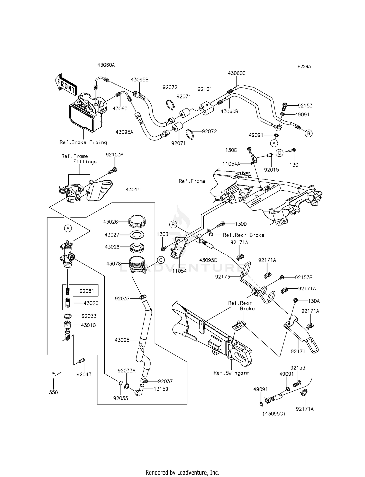 REAR MASTER CYLINDER